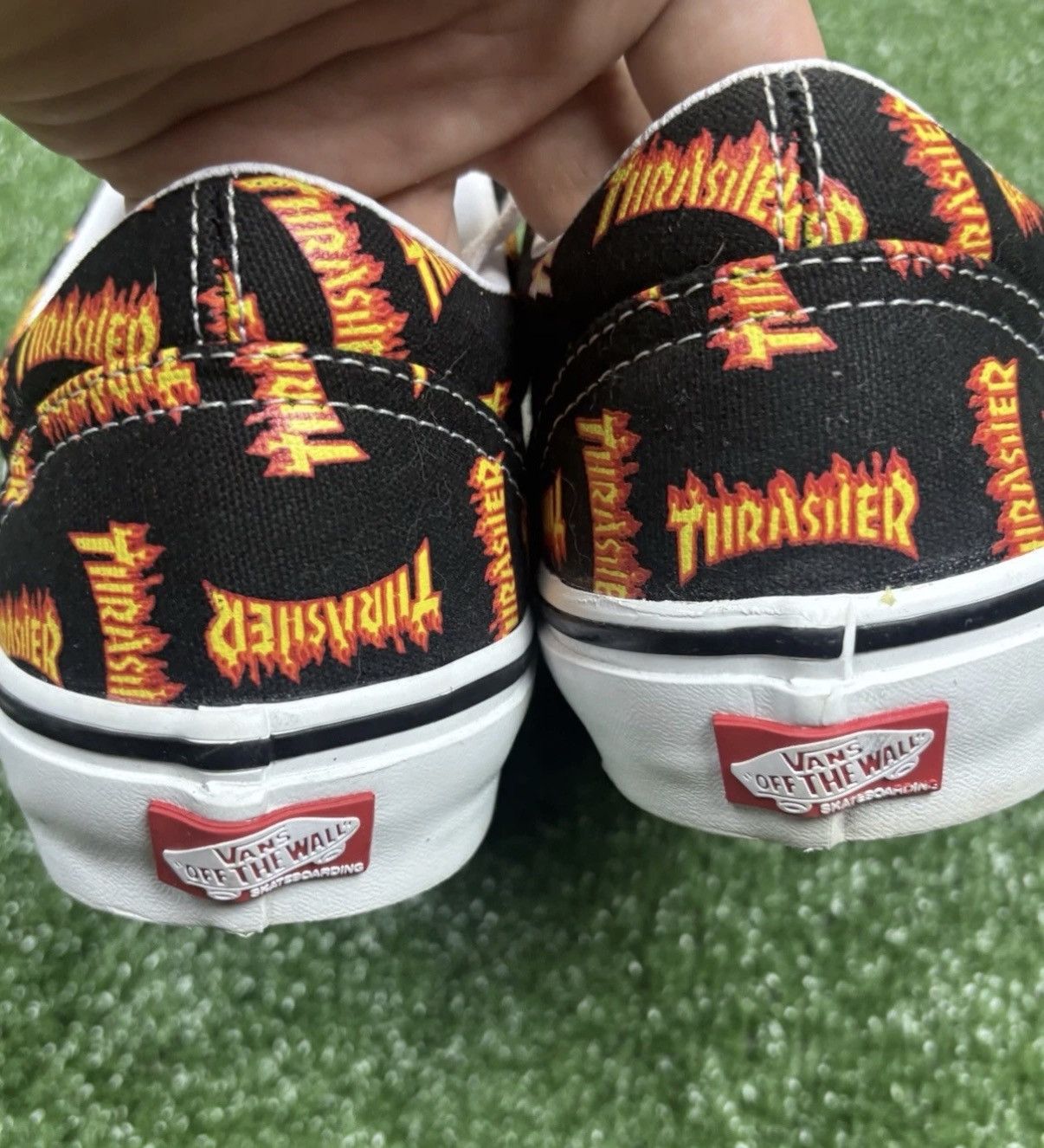 Thrasher Vans x Thrasher Men's Skate Old Skool Black 11 Size US 11 / EU 44 - 7 Thumbnail