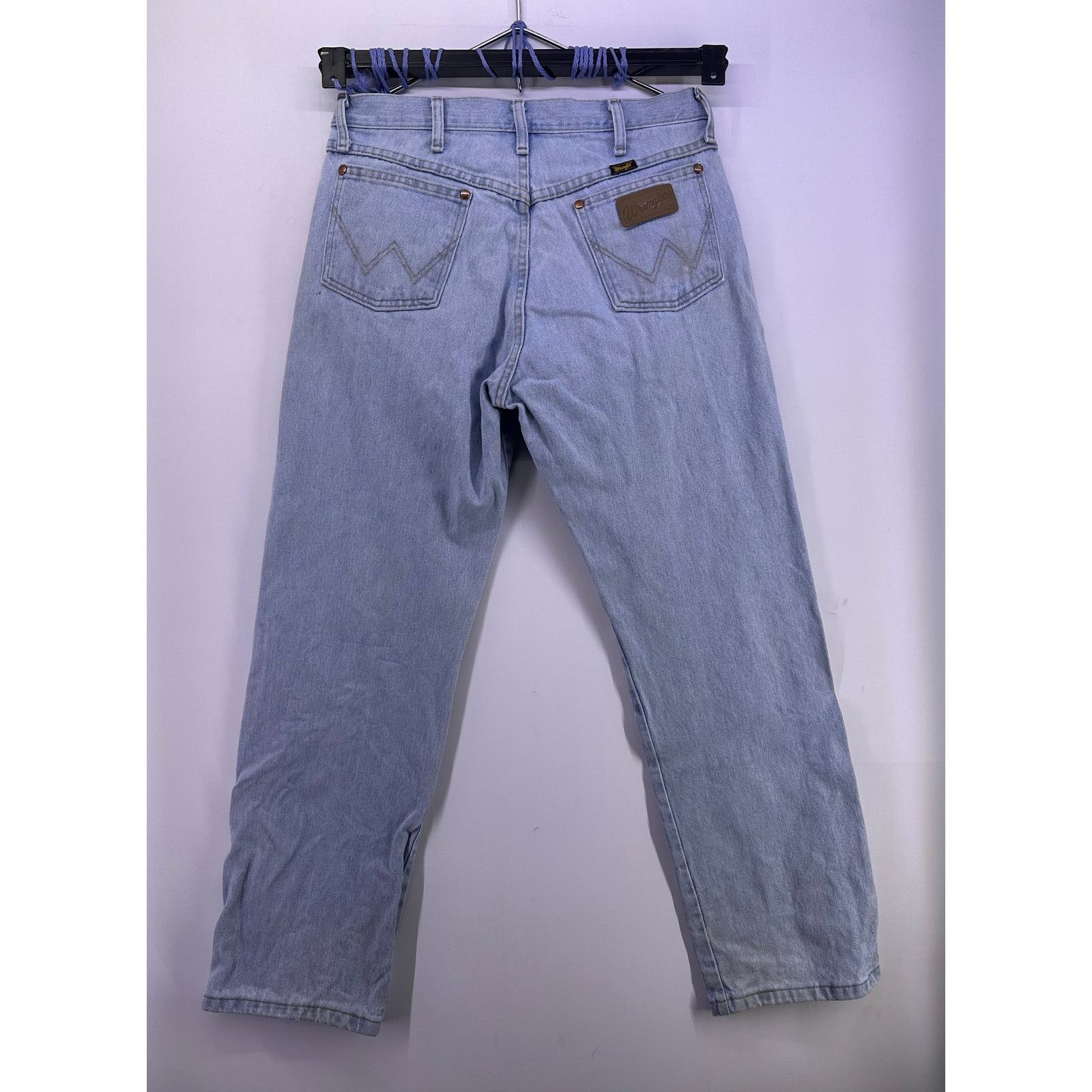 Wrangler Vintage Wrangler Demin Jeans Copper Pockets Size 32W30L Size US 32 / EU 48 - 10 Thumbnail