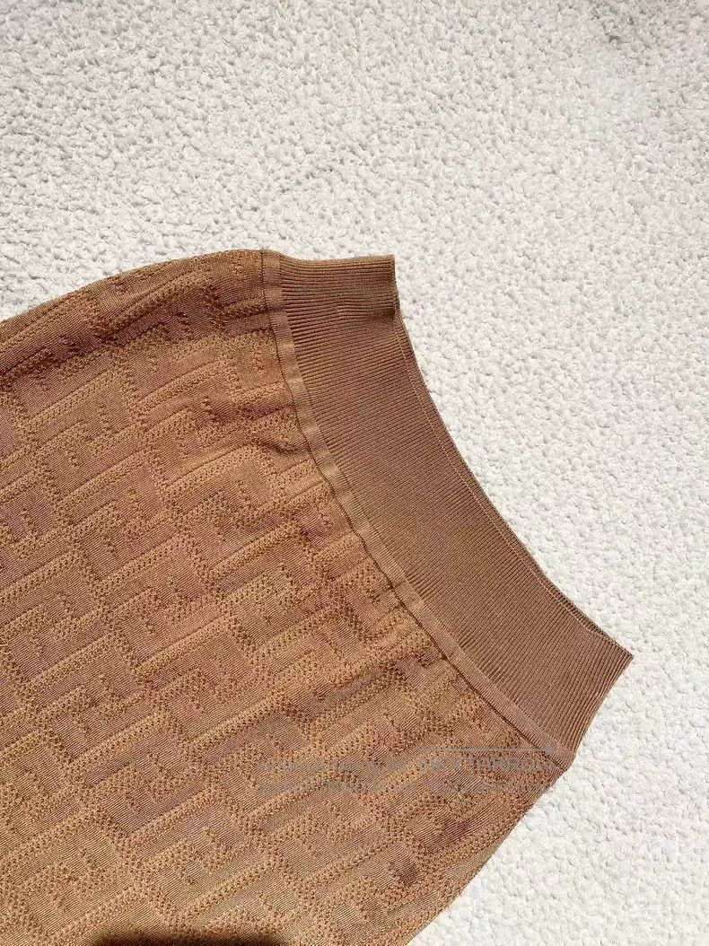 eliya the label brown dress Fendi Brown Zucca FF Pattern Sleeveless Dress  Boutique LUC.S