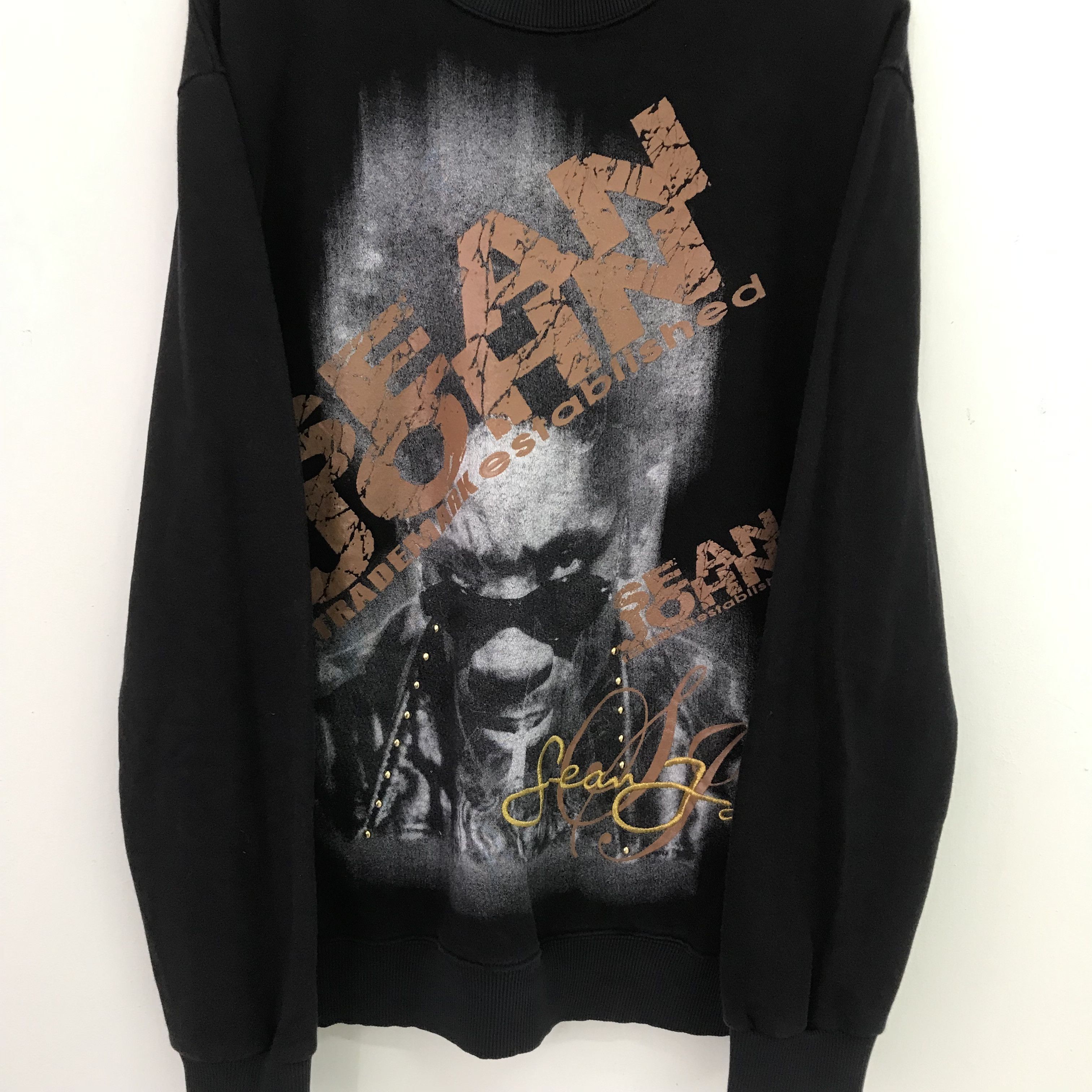 Vintage Vintage Sean John Black Sweatshirt Large - 575 Size US L / EU 52-54 / 3 - 5 Thumbnail