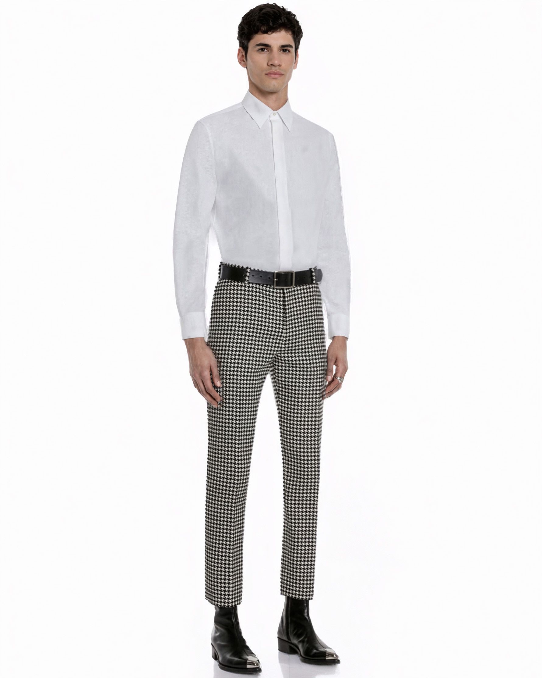 Alexander McQueen BNWT Beautiful Pied De Poule Trousers Size US 32 / EU 48 - 1 Thumbnail
