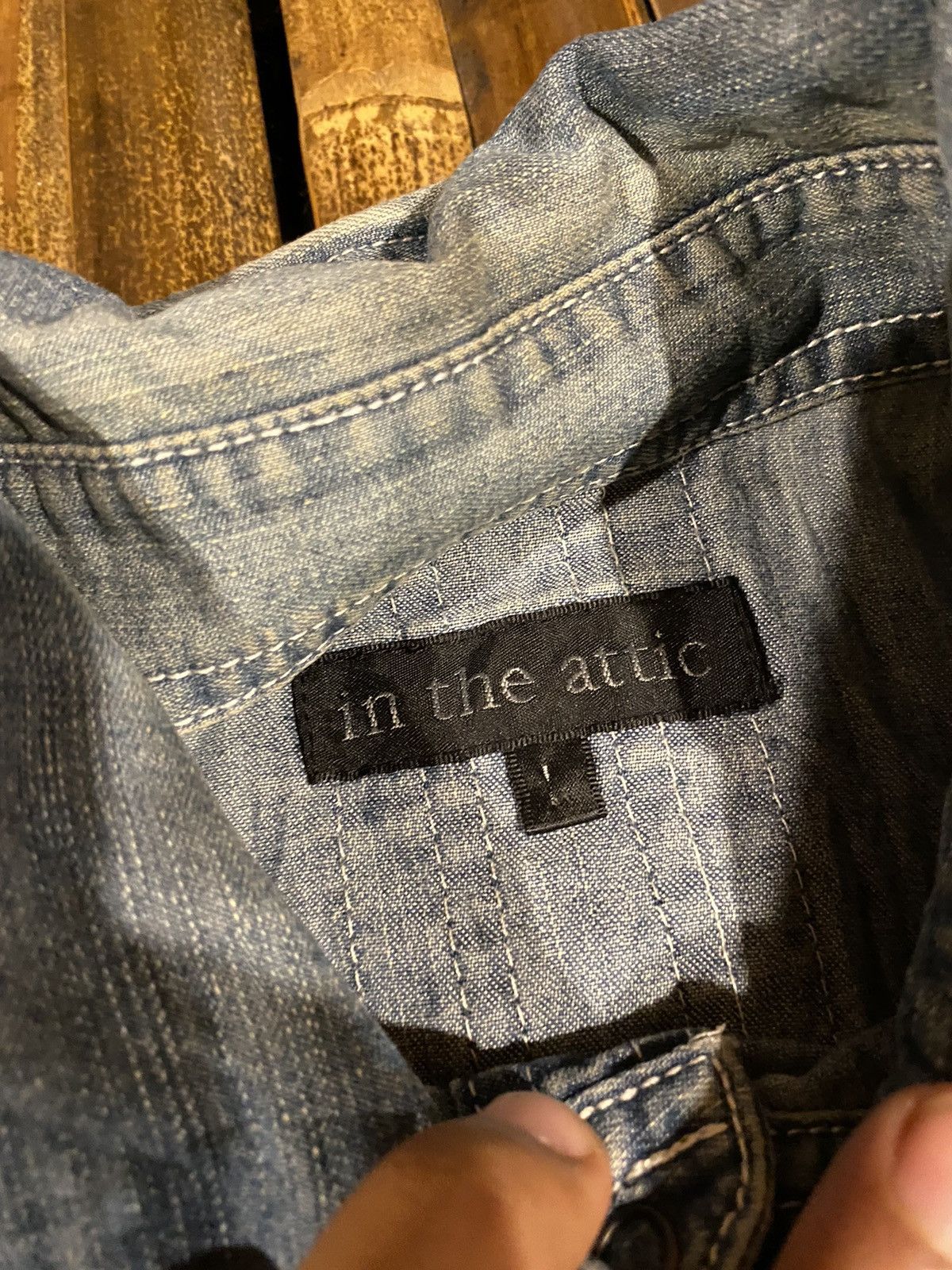 In The Attic IN THE ATTIC DENIM JACKET Size US M / EU 48-50 / 2 - 6 Thumbnail