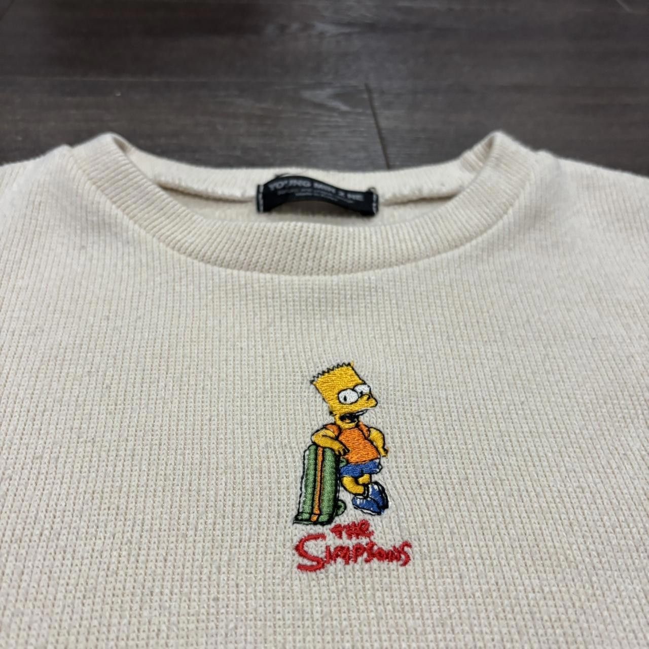 Other vintage the simpsons Bart Simpson embroidered sweatshirt 00s Size US S / EU 44-46 / 1 - 1 Thumbnail