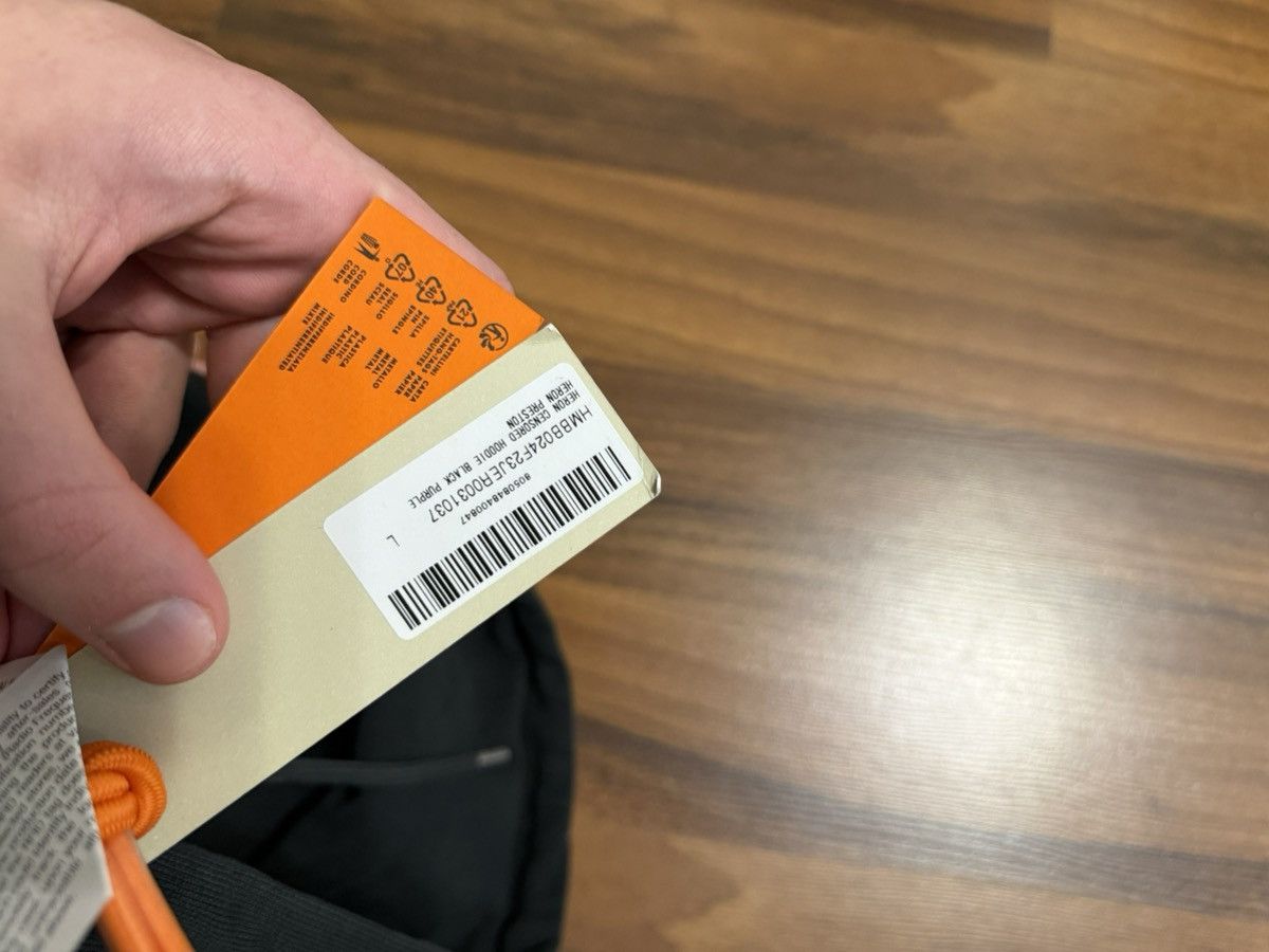 Heron Preston Heron Preston Black Purple Hoodie Size US L / EU 52-54 / 3 - 9 Thumbnail