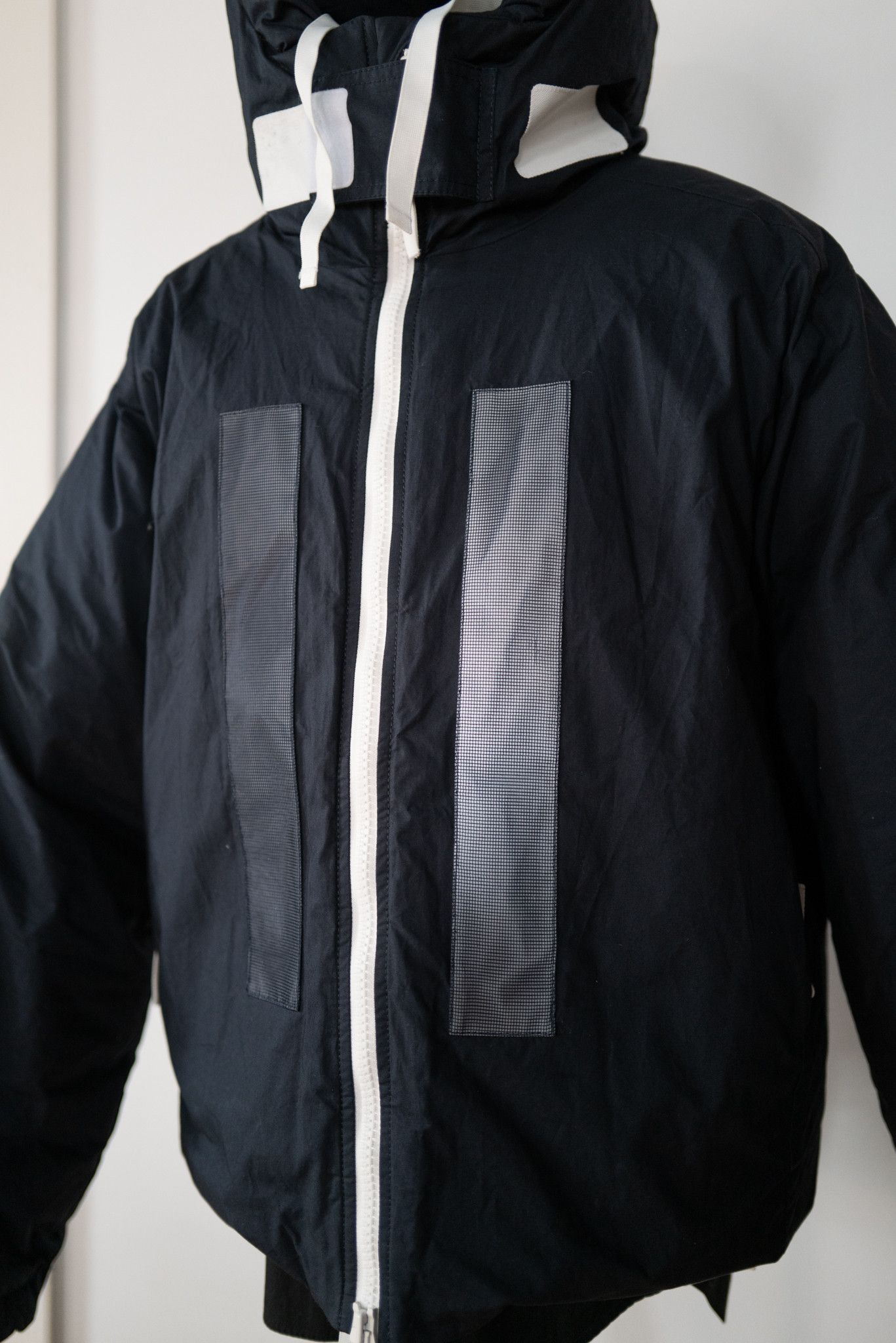 Stone Island Stone Island Marina Rubber Wax Poplin Down Coat Navy SZ. M Size US M / EU 48-50 / 2 - 2 Thumbnail