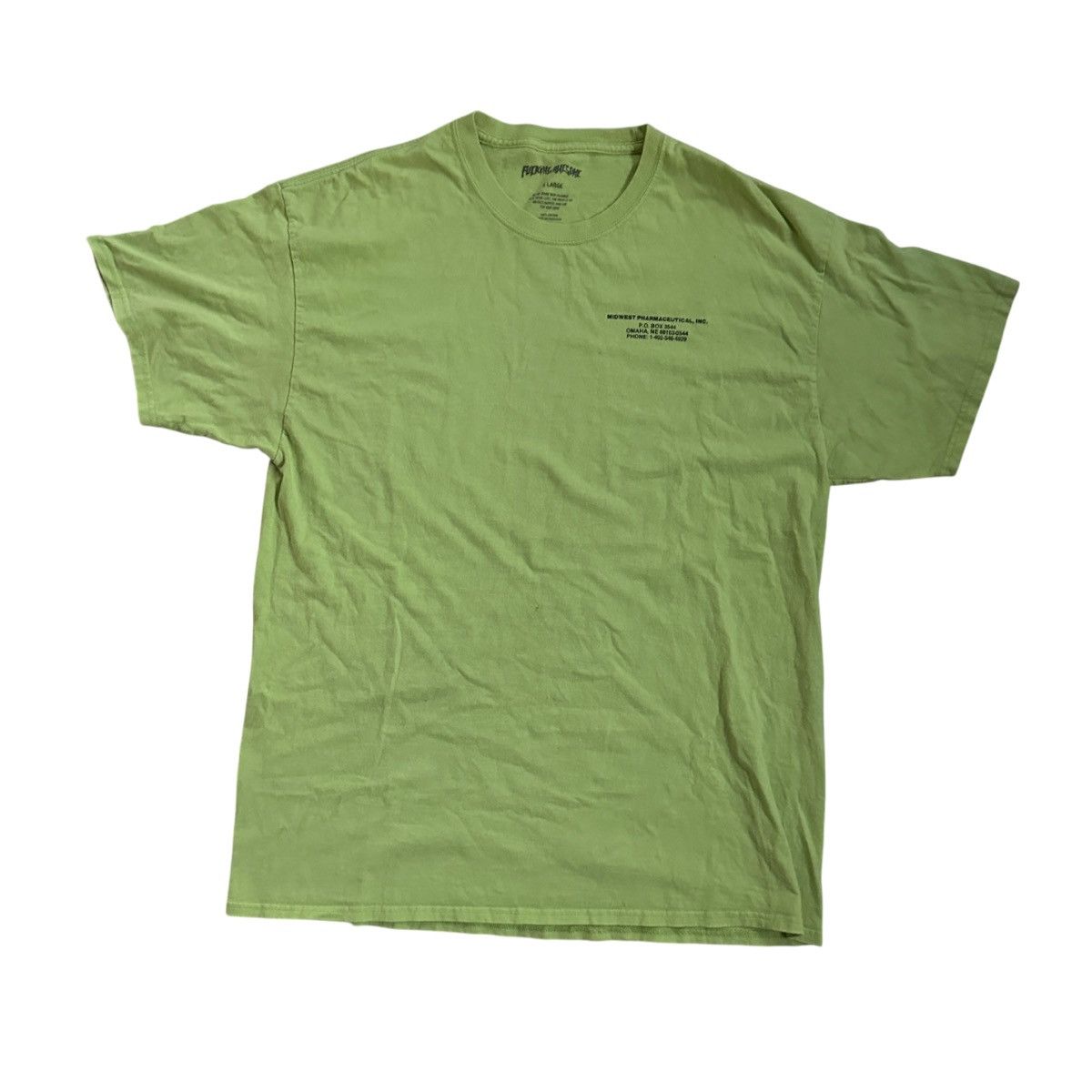 Fucking Awesome Fucking Awesome Midwest T-Shirt Green Men’s XL Size US XL / EU 56 / 4 - 1 Thumbnail