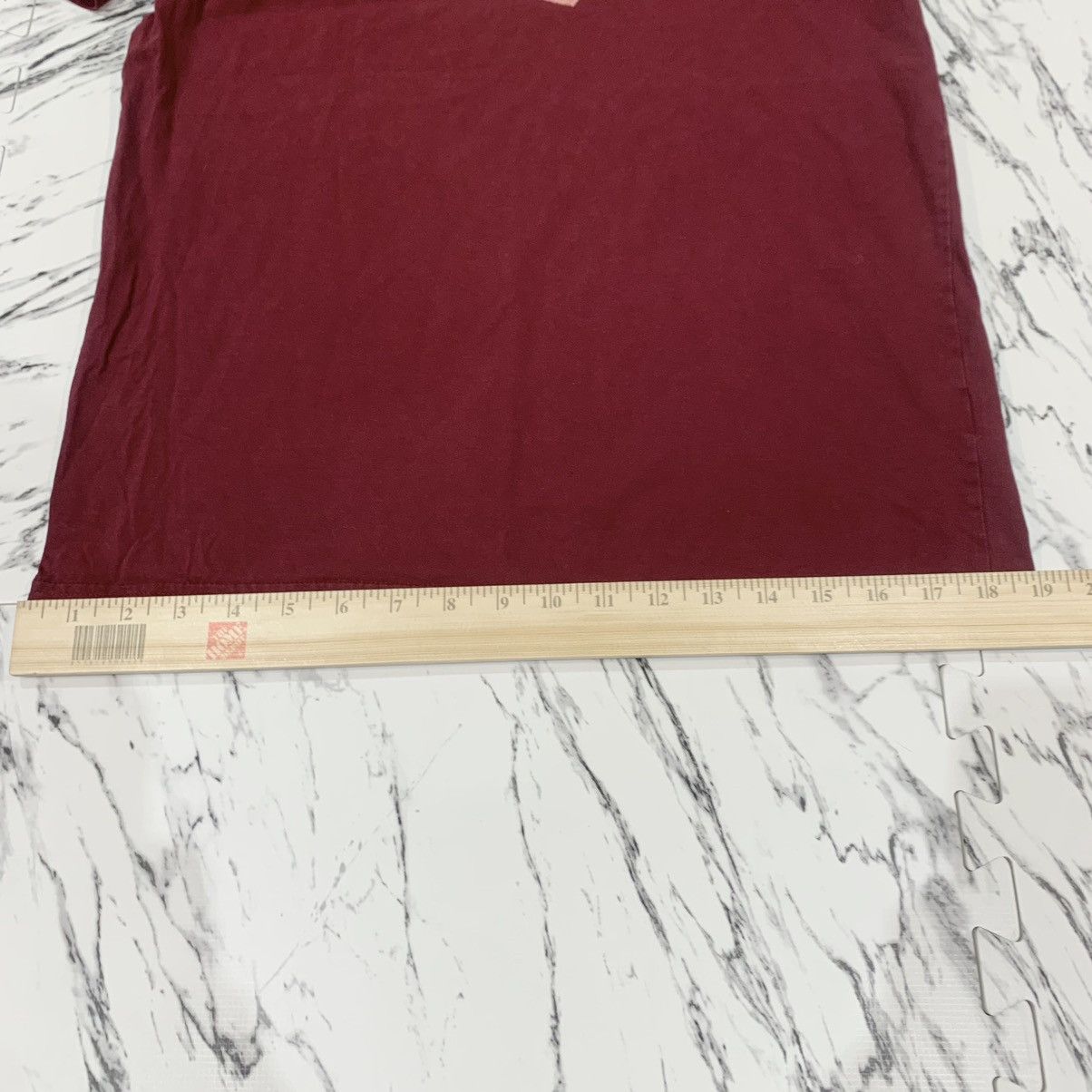 Diesel Diesel Short Sleeve Shirt Logo Tee Burgundy Size Medium Size US M / EU 48-50 / 2 - 5 Thumbnail