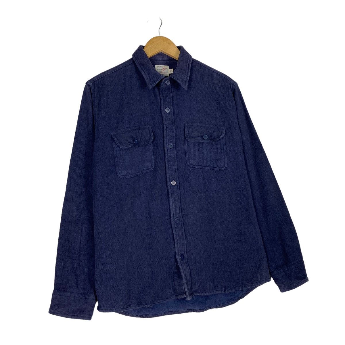 Blue Blue Japan ALCARZA INDIGO HEAVY FLANEL Size US M / EU 48-50 / 2 - 3 Thumbnail