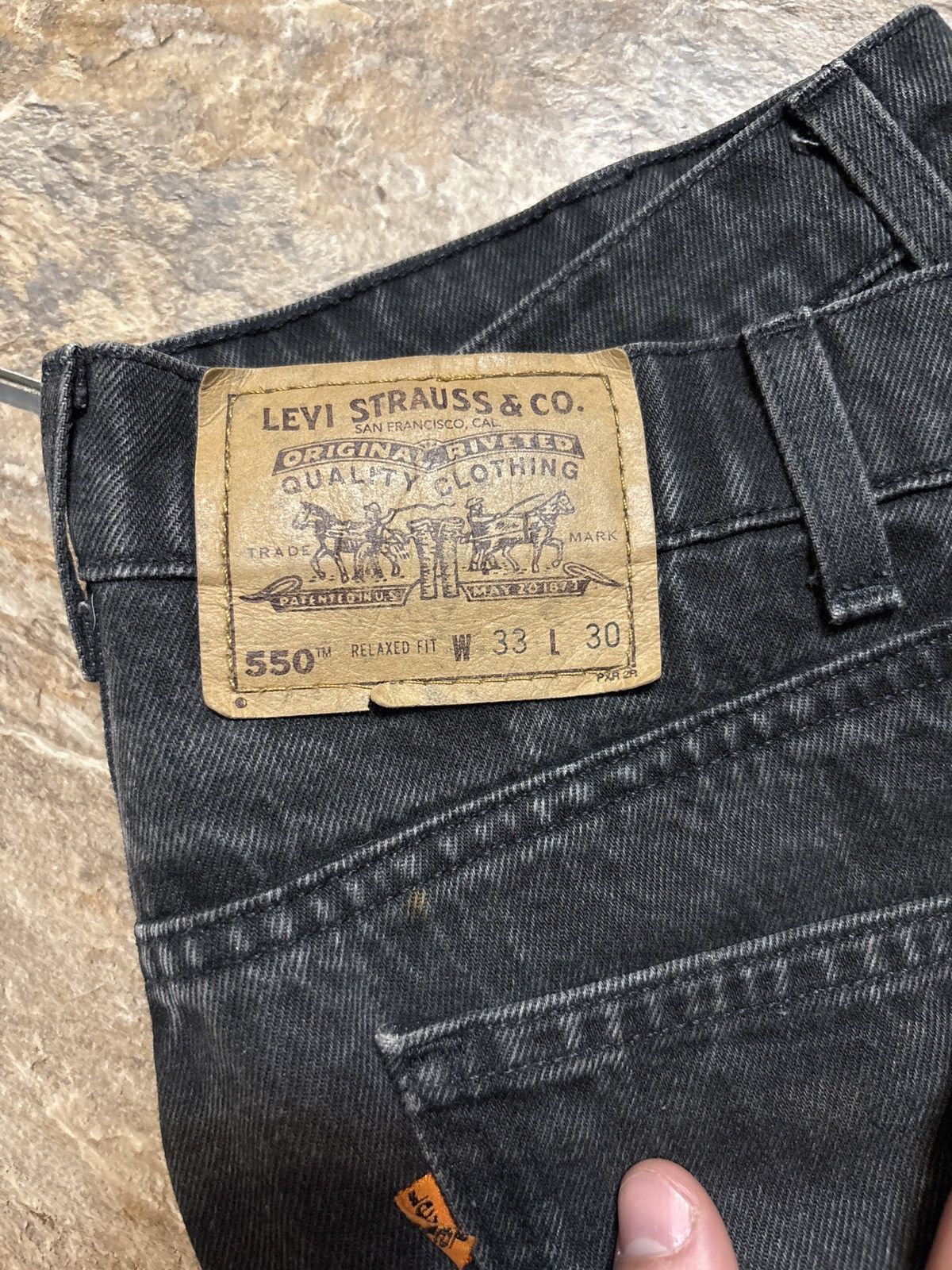 Levi's Vintage Clothing Vintage 90’s Levi’s Relaxed Fit Orange Tab 33 30 Size US 33 - 4 Thumbnail