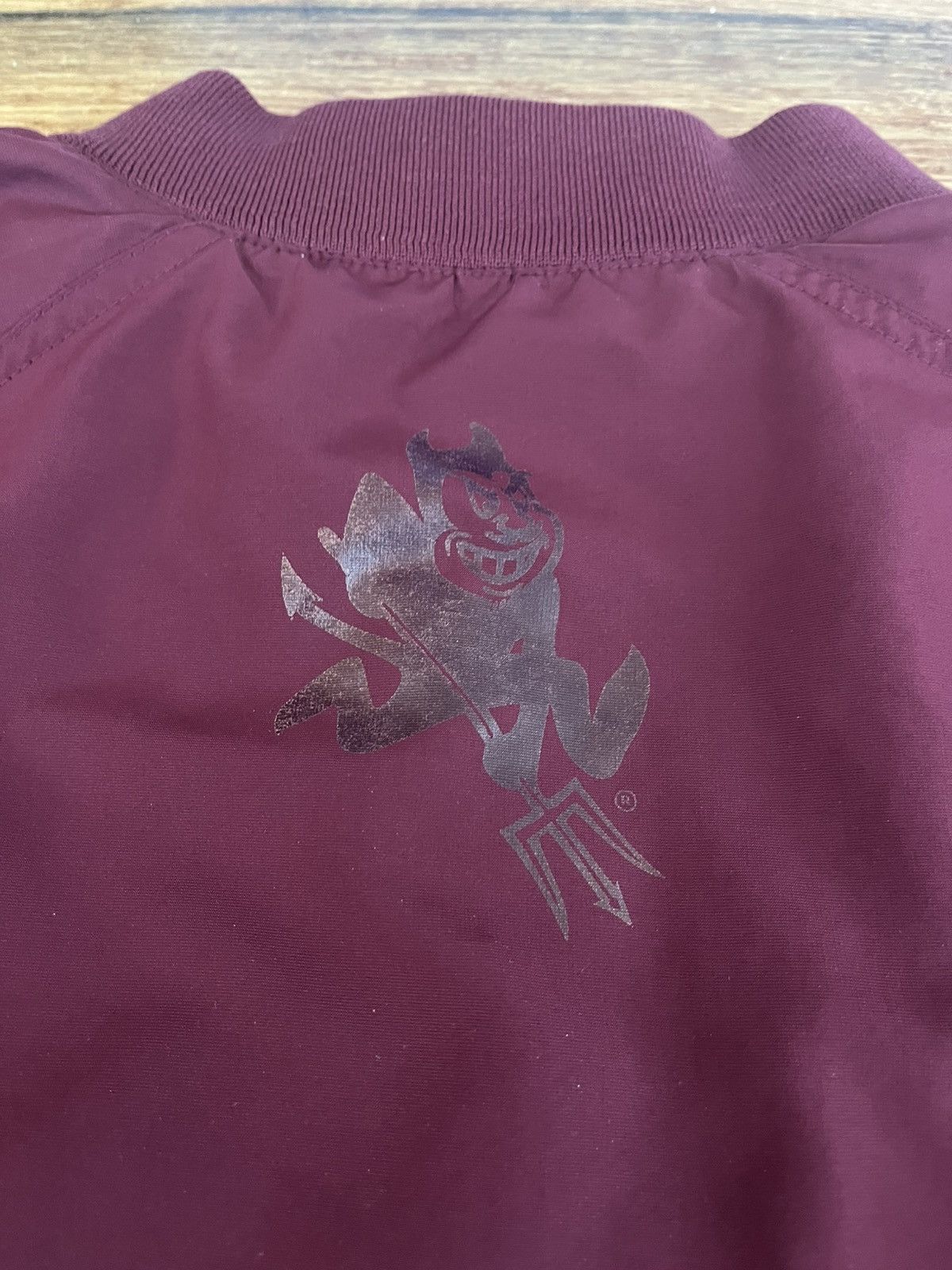 Nike Vintage Nike Arizona State Quarter Zip Jacket Size US XL / EU 56 / 4 - 4 Thumbnail