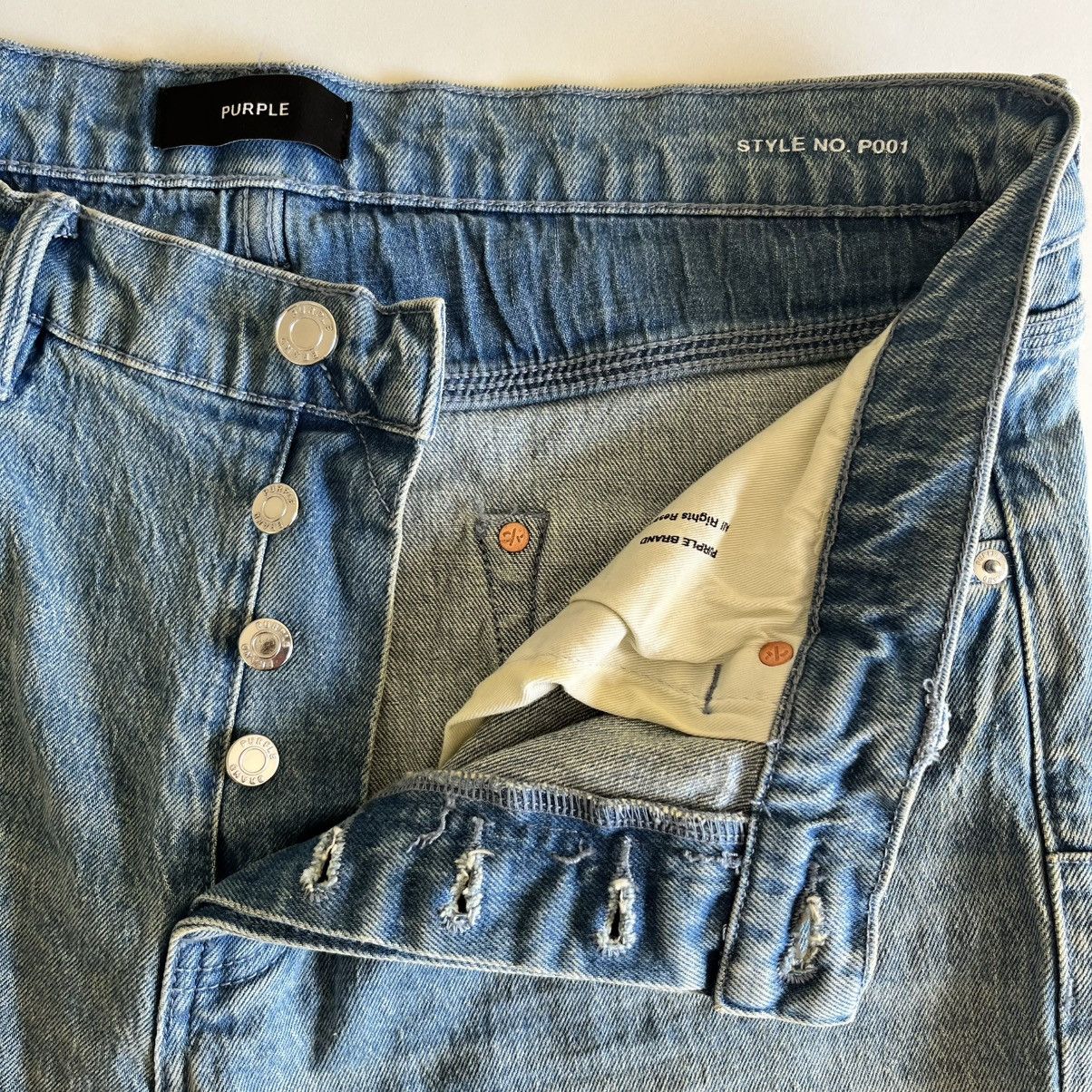 Purple Brand Purple Brand Skinny Rhone Fade Light Indigo Jeans Sz 36 NWT Size US 36 / EU 52 - 10 Thumbnail