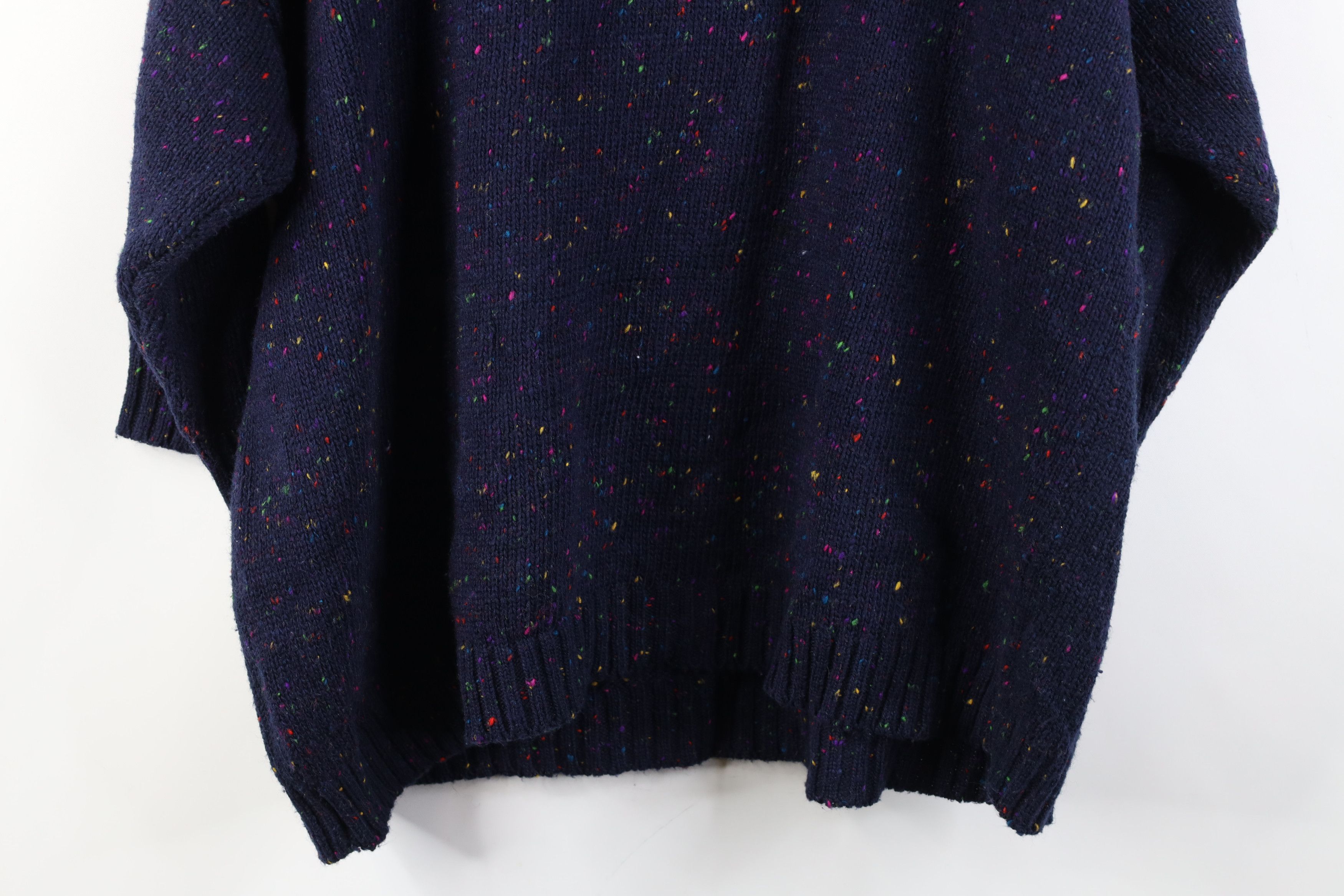 Vintage Vintage 90s Streetwear Wool Blend Mock Sweater 3/4 Sleeve Size ONE SIZE - 9 Thumbnail