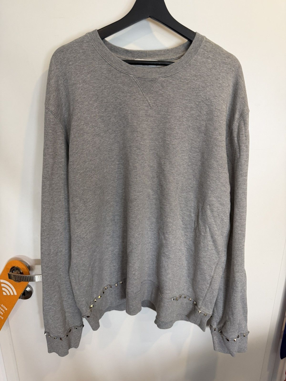 Valentino Valentino crewneck with studs Size US XXL / EU 58 / 5 - 1 Thumbnail