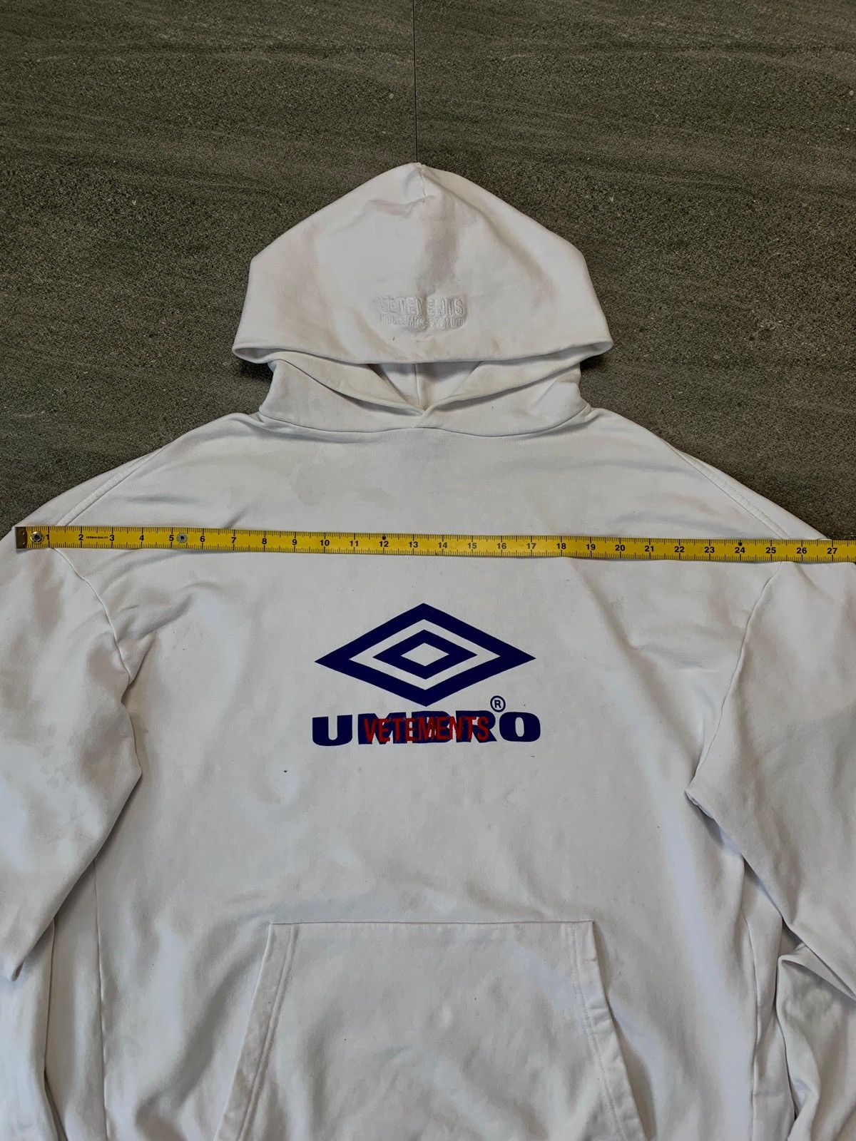 Vetements FREE TAX! Umbro Collabs Logo Hoodie by Demna Size US S / EU 44-46 / 1 - 15 Thumbnail