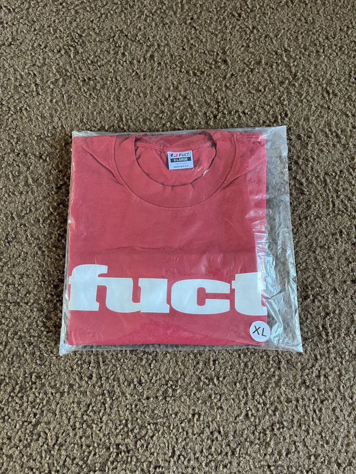 FUCT FUCT OG Logo Tee Red Size US XL / EU 56 / 4 - 1 Thumbnail