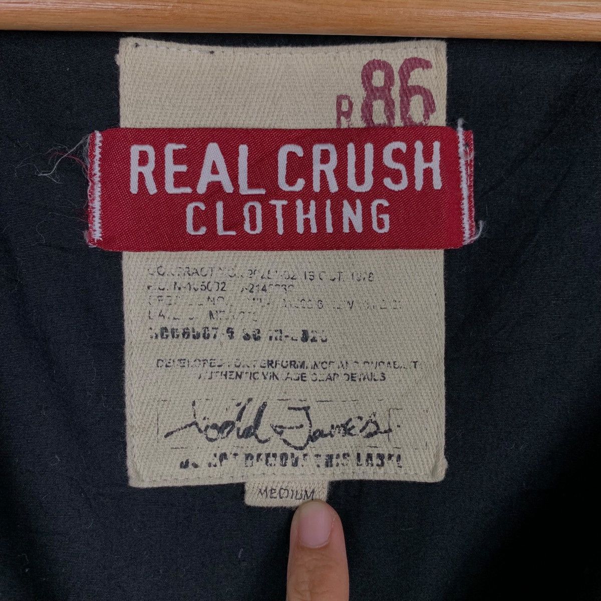 Japanese Brand REAL CRUSH Clothing R86 Four Pocket Chore Jacket #0285-C13 Size US M / EU 48-50 / 2 - 17 Thumbnail