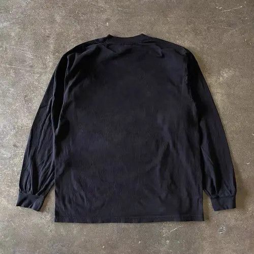 Japanese Brand × Vintage Mushroom print black retro long sleeve tee Size US L / EU 52-54 / 3 - 2 Thumbnail