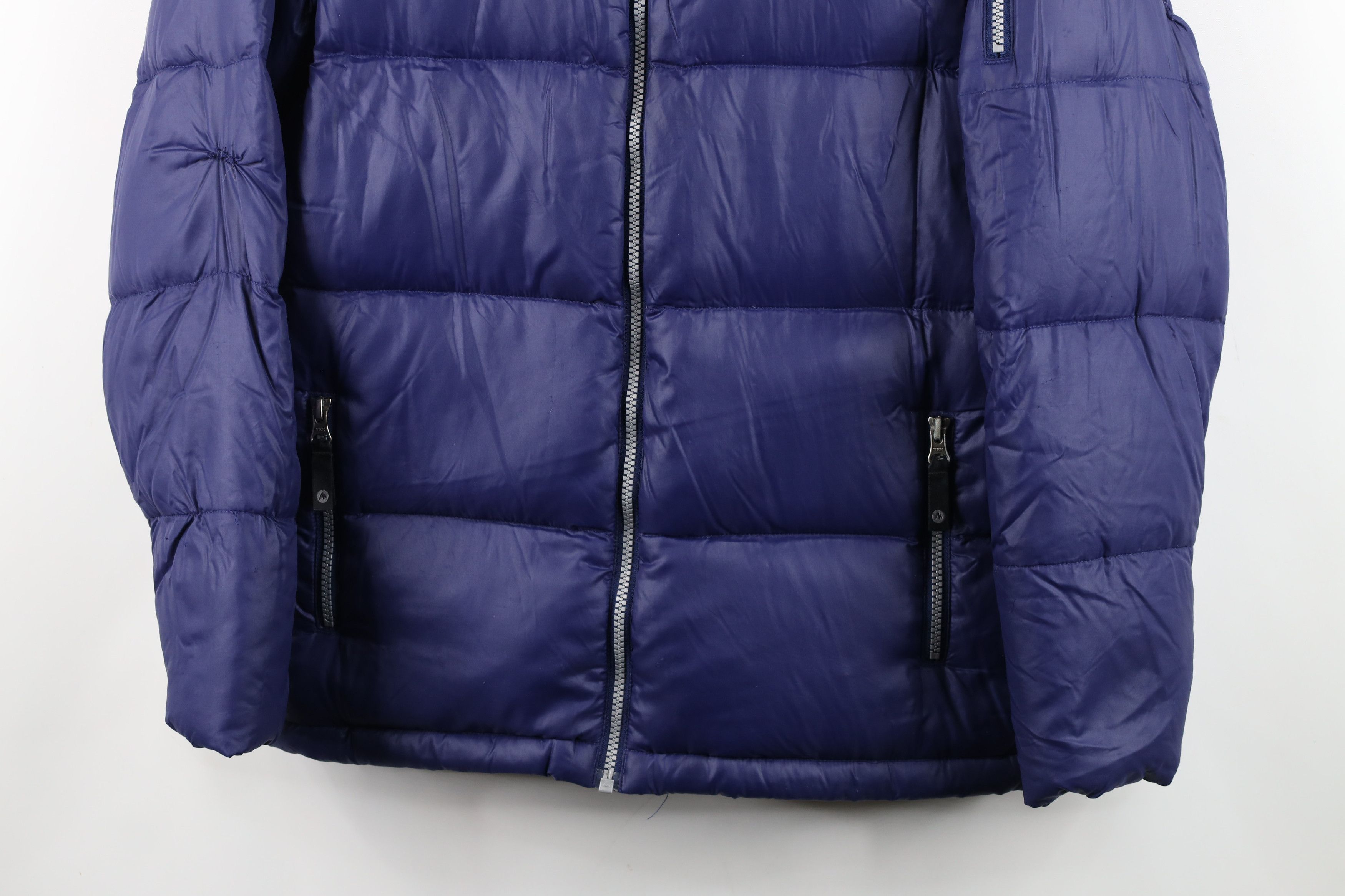 Marmot Marmot Down Feather Full Zip Winter Puffer Jacket Coat Blue Size XL / US 12-14 / IT 48-50 - 3 Thumbnail