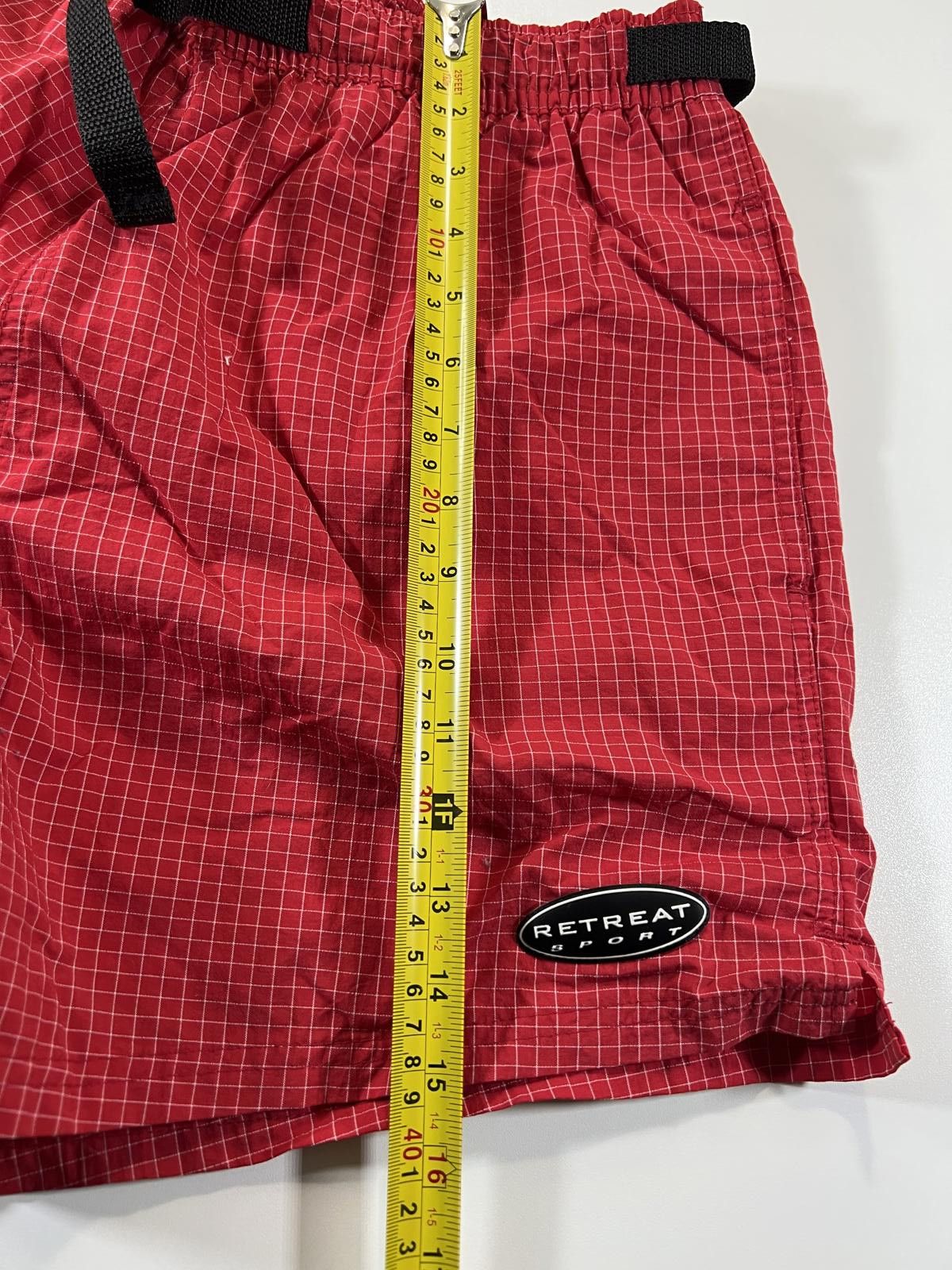 Other Vintage Retreat Sport Red Checkered Shorts Size US 32 / EU 48 - 5 Thumbnail