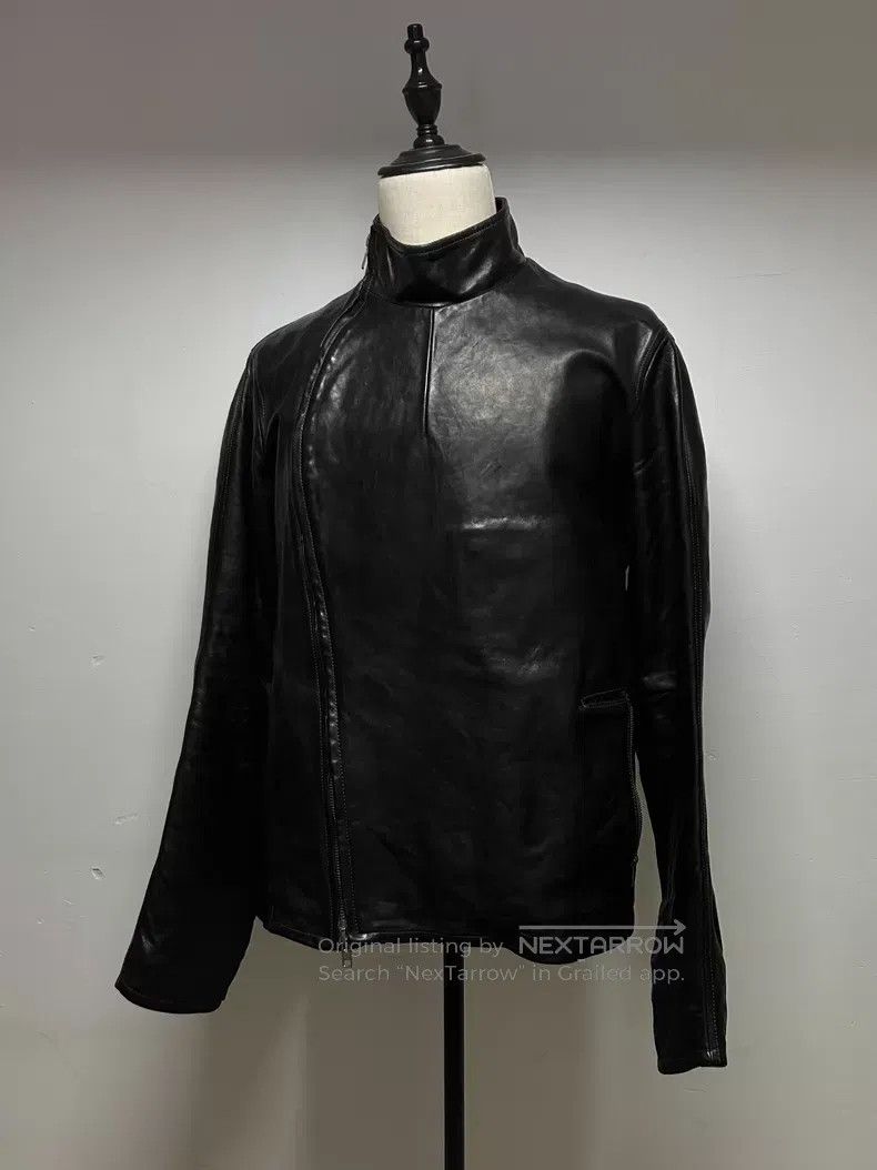 Carol Christian Poell Carol Christian Poell Fencing Leather Jacket Size US L / EU 52-54 / 3 - 1 Thumbnail