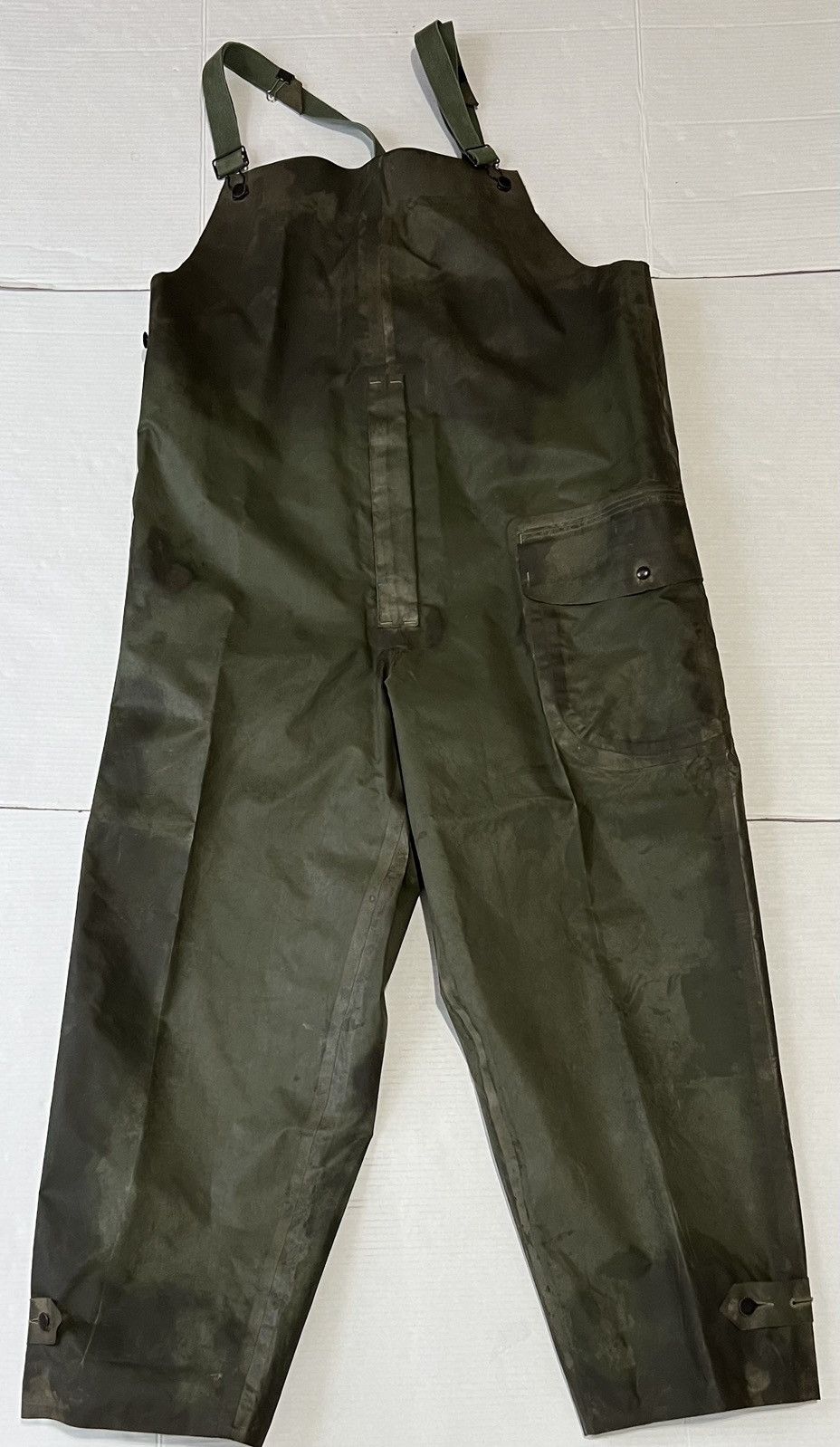 Other Vintage Ww2 Us Navy Wet Weather Parka Smock Jacket Overalls Size US M / EU 48-50 / 2 - 4 Thumbnail