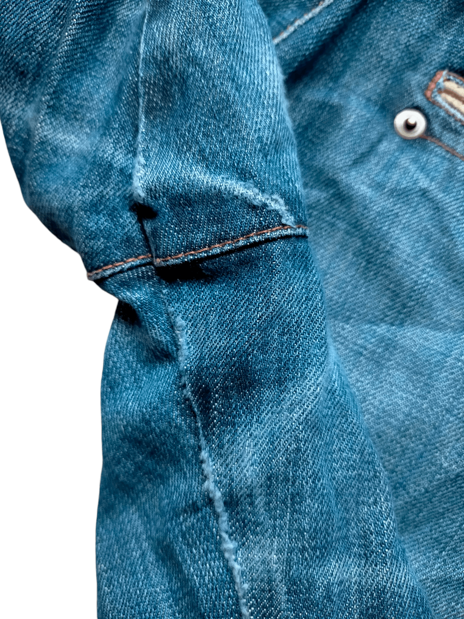 Jean Paul Gaultier Jean Paul Gaultier Buckle Back Denim Pants Size US 30 / EU 46 - 18 Thumbnail