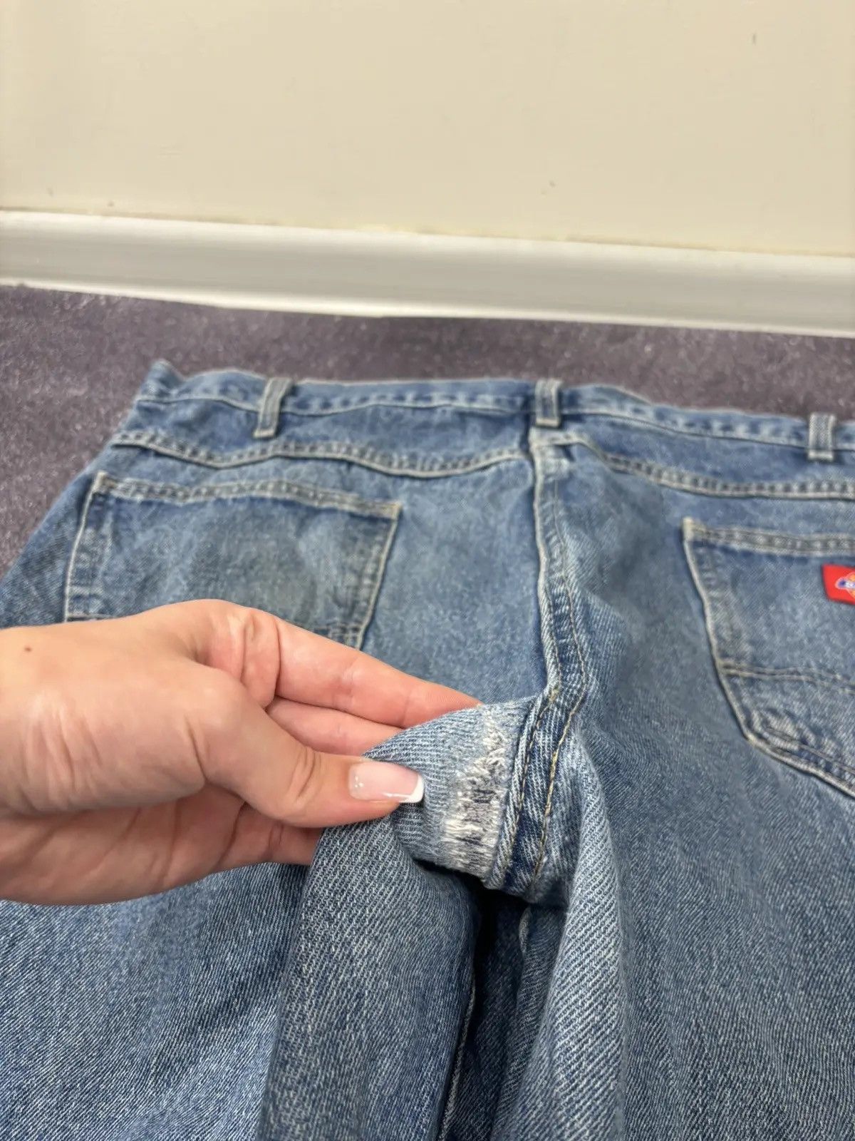 Dickies × Vintage Vintage Dickies Workwear Denim Y2K Regular Fit Hype Jeans Size US 42 / EU 58 - 7 Thumbnail