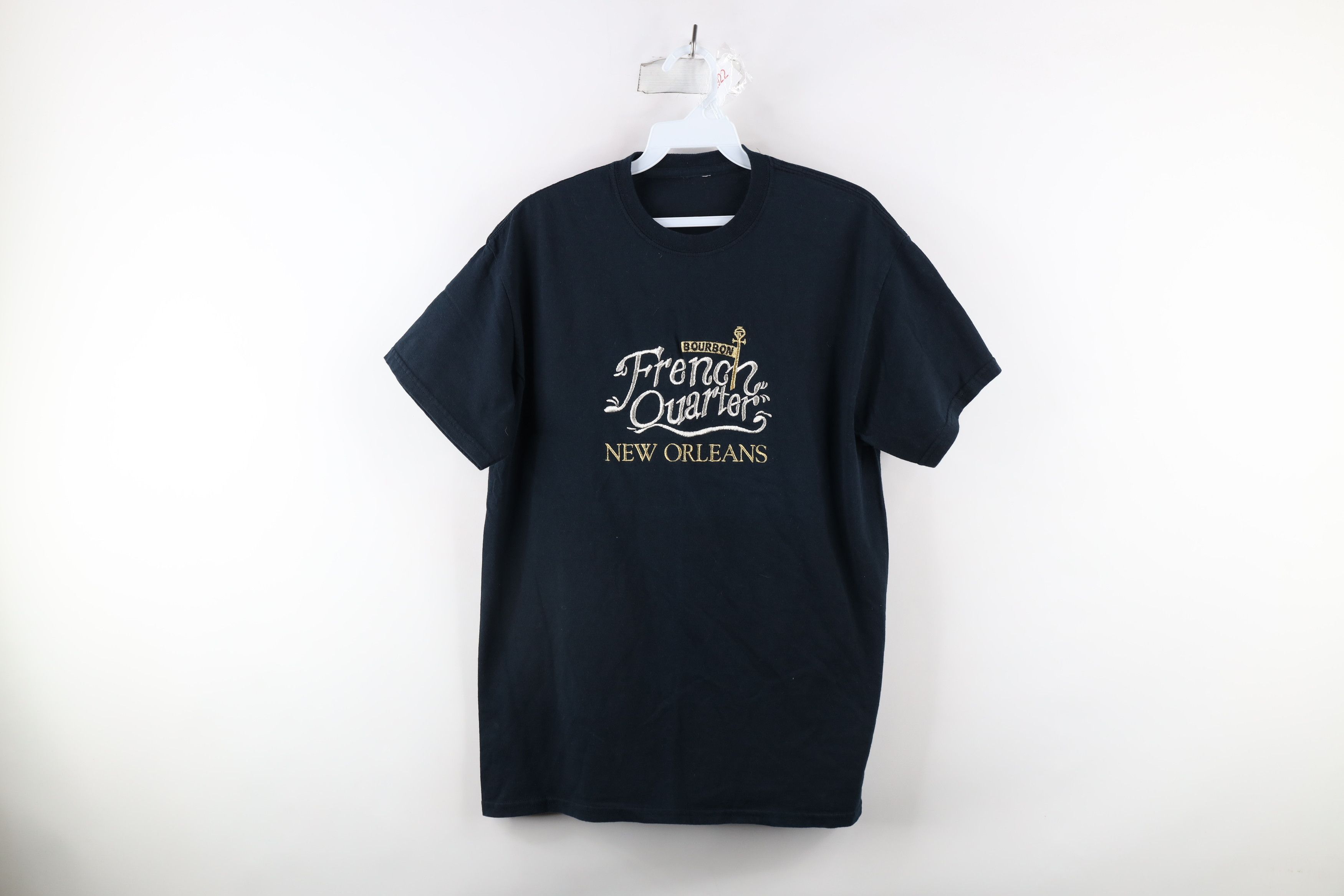 Vintage Vintage 90s Streetwear Ou New Orleans French Quarter T-Shirt Size US M / EU 48-50 / 2 - 1 Thumbnail