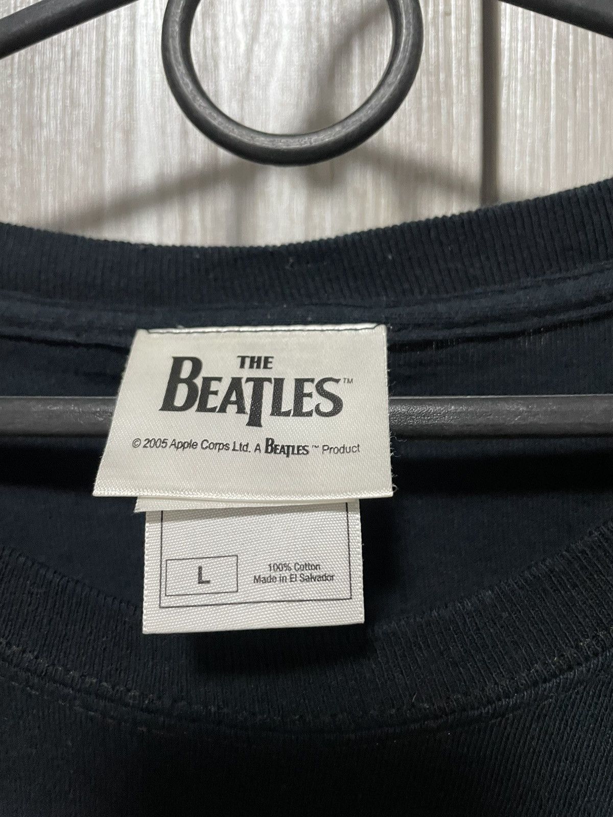 Band Tees Vintage 2005 The Beatles Album Cover Black Graphic Tee L Size US L / EU 52-54 / 3 - 5 Thumbnail