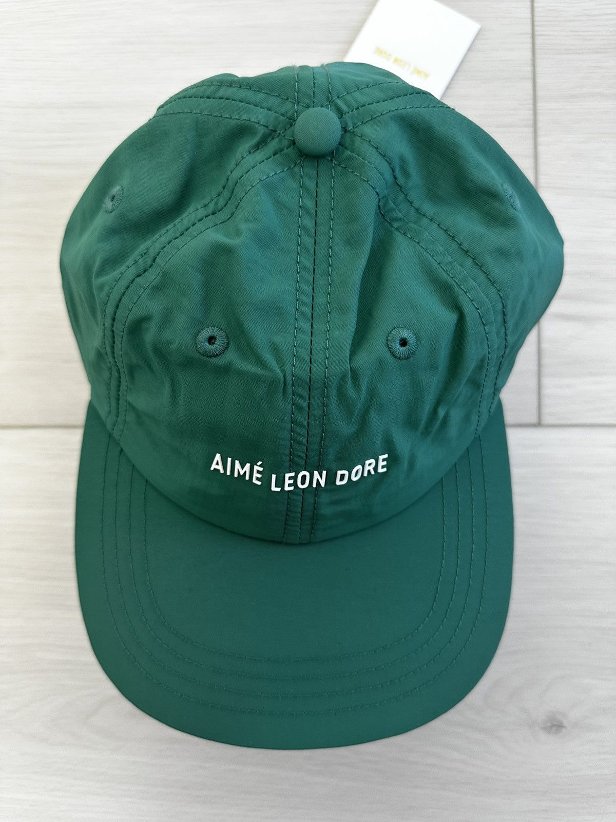 Aime Leon Dore NEW AIME LEON DORE sport nylon 6 panel hat cap green Size ONE SIZE - 5 Thumbnail