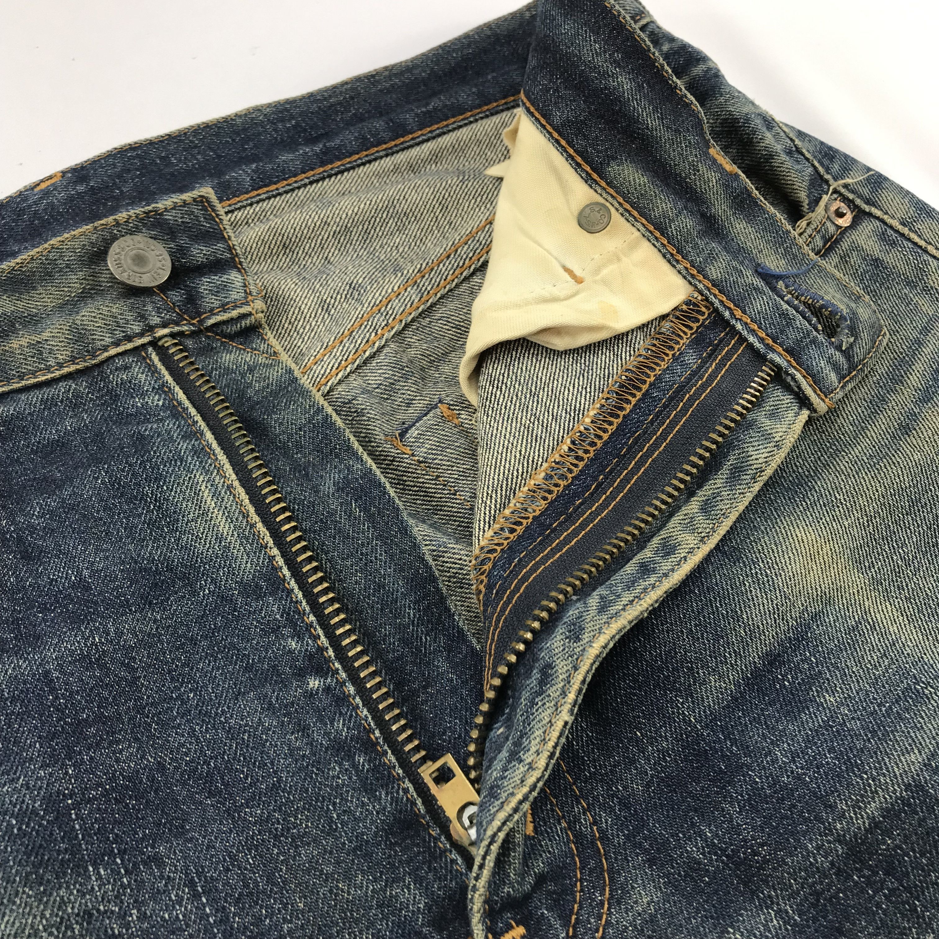 Levi's Vintage Levi's 502 Big E Selvedge Denim Jeans KJ3461 Size US 32 / EU 48 - 10 Thumbnail