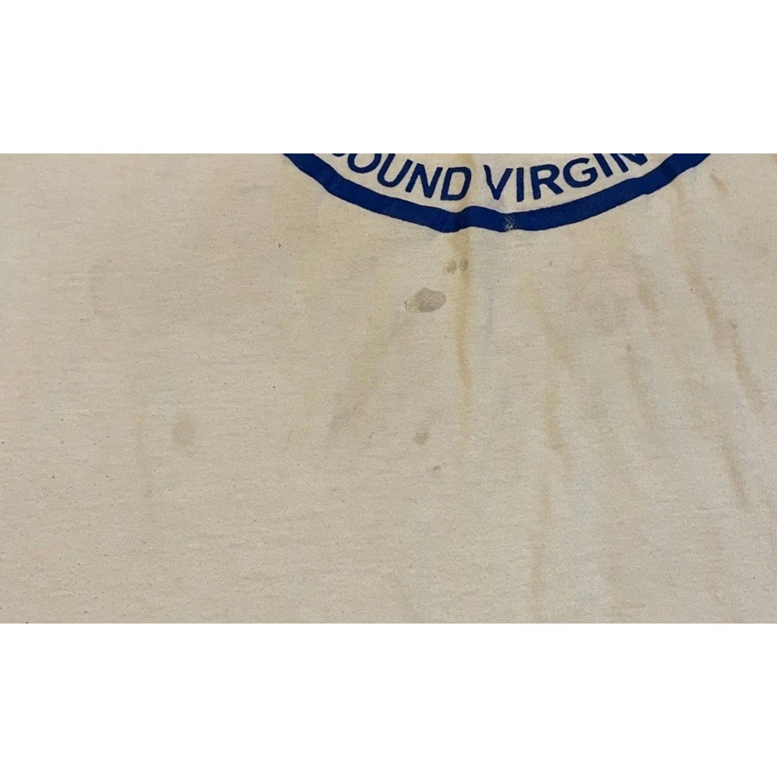 Vintage VINTAGE Bitter End Yacht Club Shirt M White_distressed 70s 80s Grunge Beach Surf Nautical Ocean Pacific California USA Mens T-Shirt Size US M / EU 48-50 / 2 - 5 Thumbnail