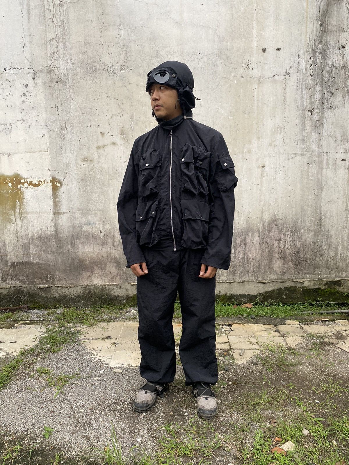 Japanese Brand WORRYLAND Casual Hooligan Google Lens 3D Multi Pocket Jacket Size US S / EU 44-46 / 1 - 17 Thumbnail
