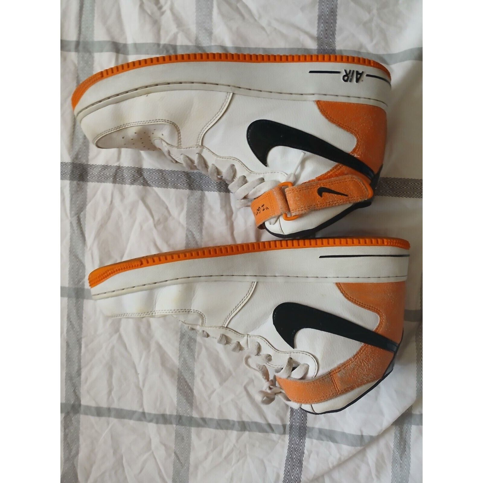 Nike Size 10.5 - Nike Air Force 1 '07 High White Size US 12 / EU 45 - 3 Thumbnail