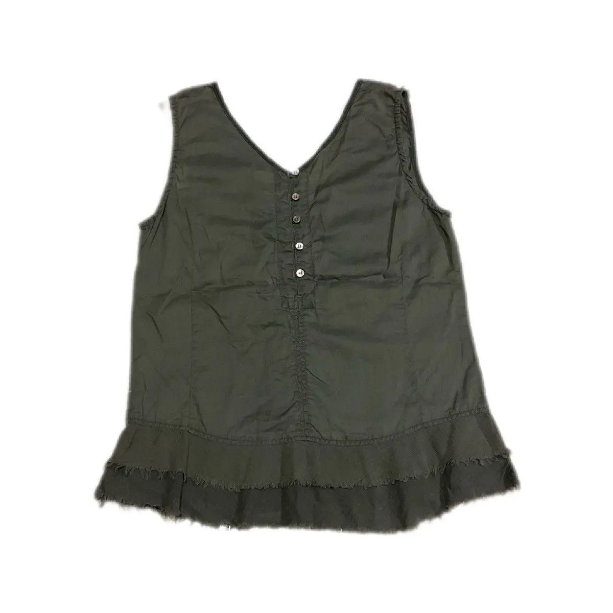 Japanese Brand ♟️ Sick Y2K RNA Frayed Sleeveless Shirt Size M / US 6-8 / IT 42-44 - 5 Thumbnail