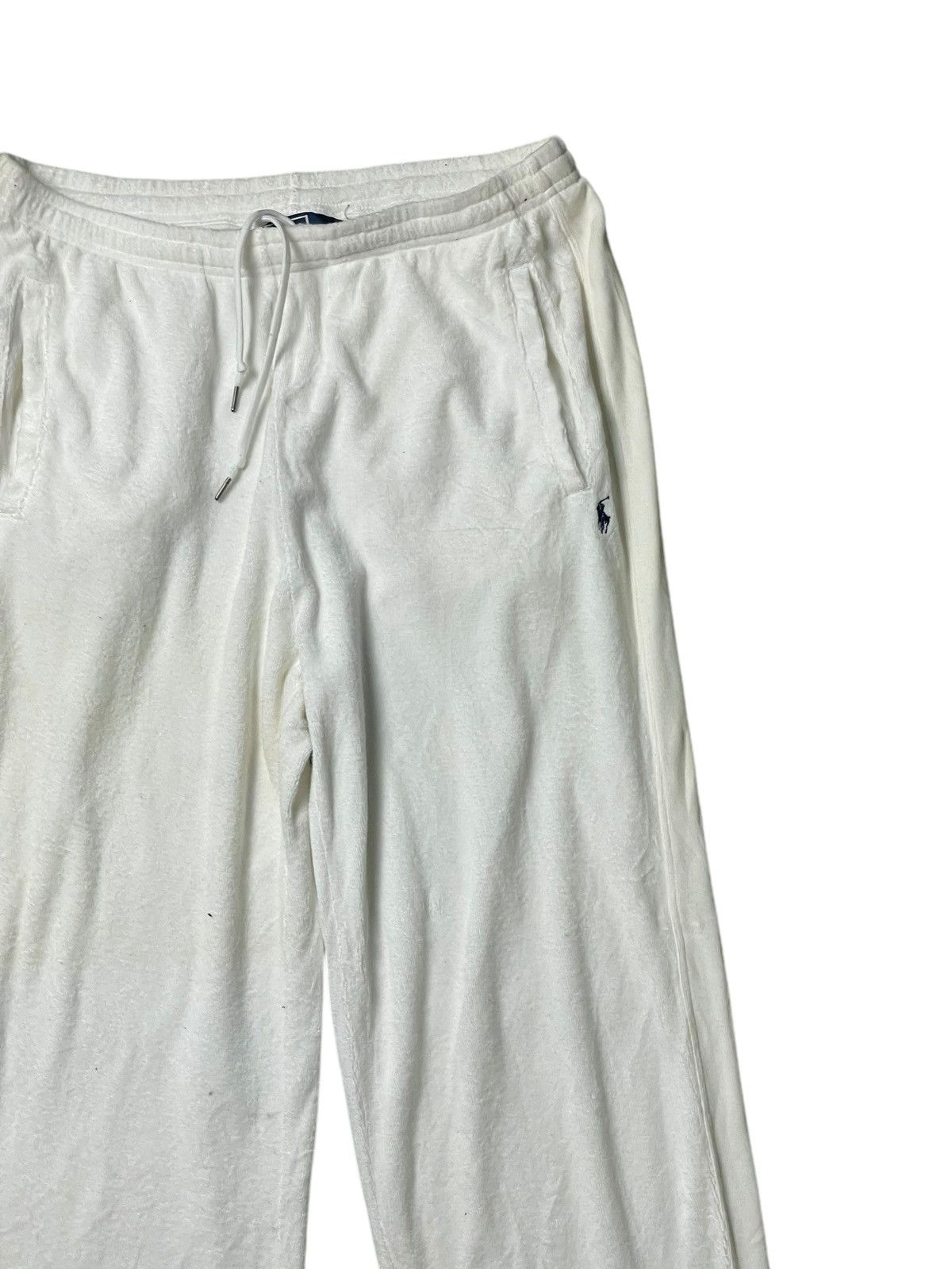 Polo Ralph Lauren × Ralph Lauren × Vintage Polo Ralph Lauren Fleece Athletic Trousers (94) Size US 29 - 3 Thumbnail