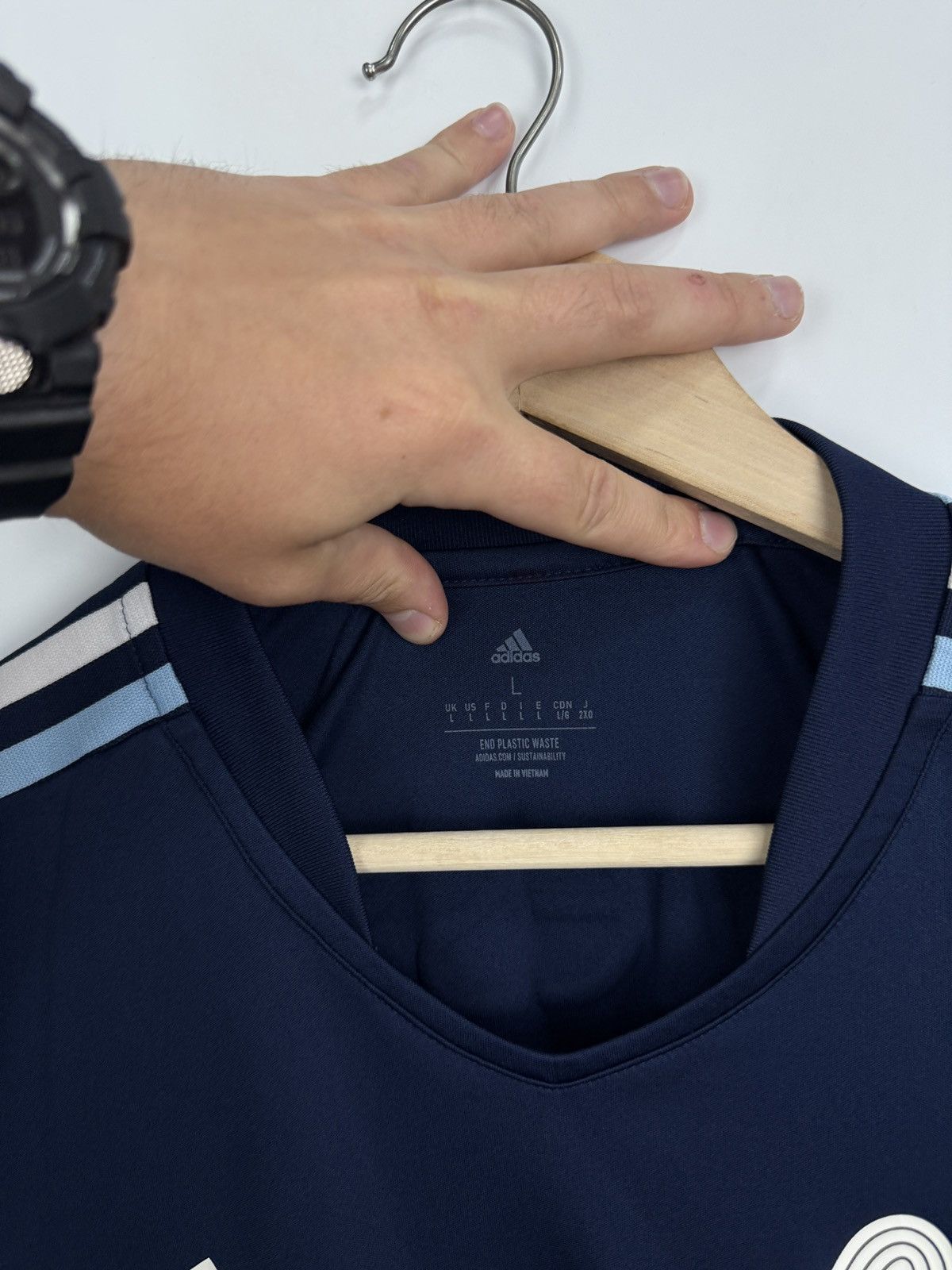 Adidas 🇦🇷 2022 Adidas Messi #10 Argentina Training Football Jersey Size US L / EU 52-54 / 3 - 7 Thumbnail