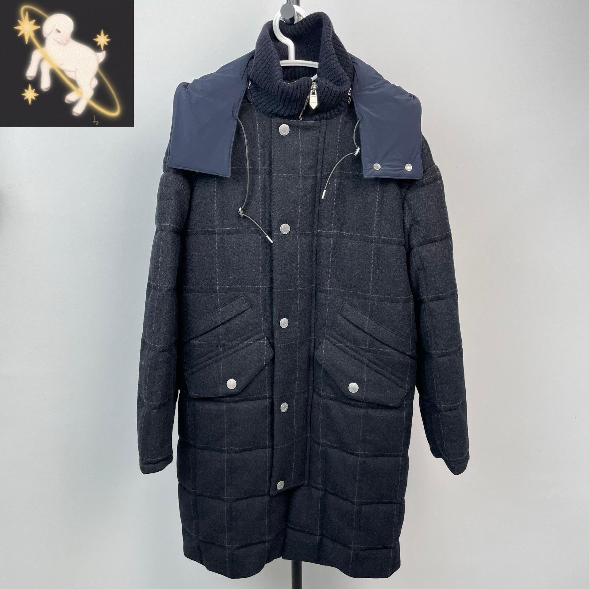 Hermes Hermes Blue Item 50 Men Size US XL / EU 56 / 4 - 1 Thumbnail