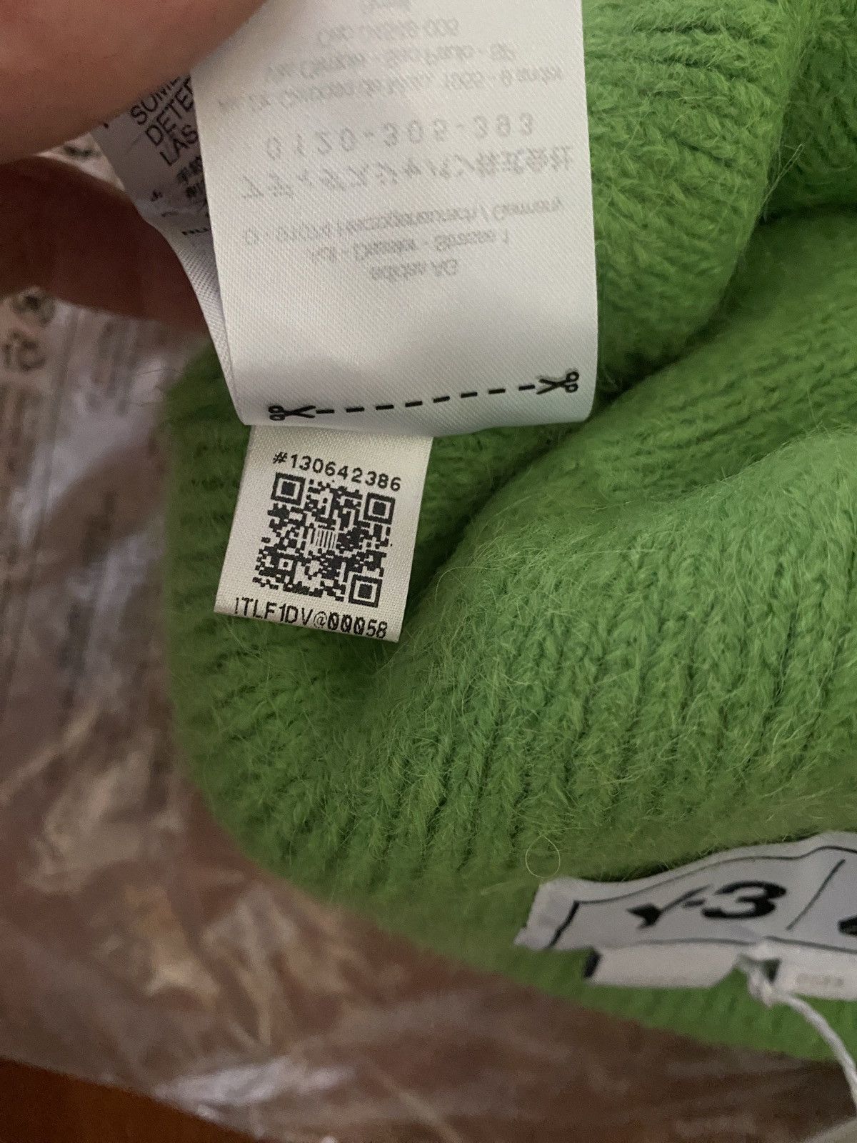 Y-3 Y-3 PALACE BEANIE Size ONE SIZE - 7 Thumbnail