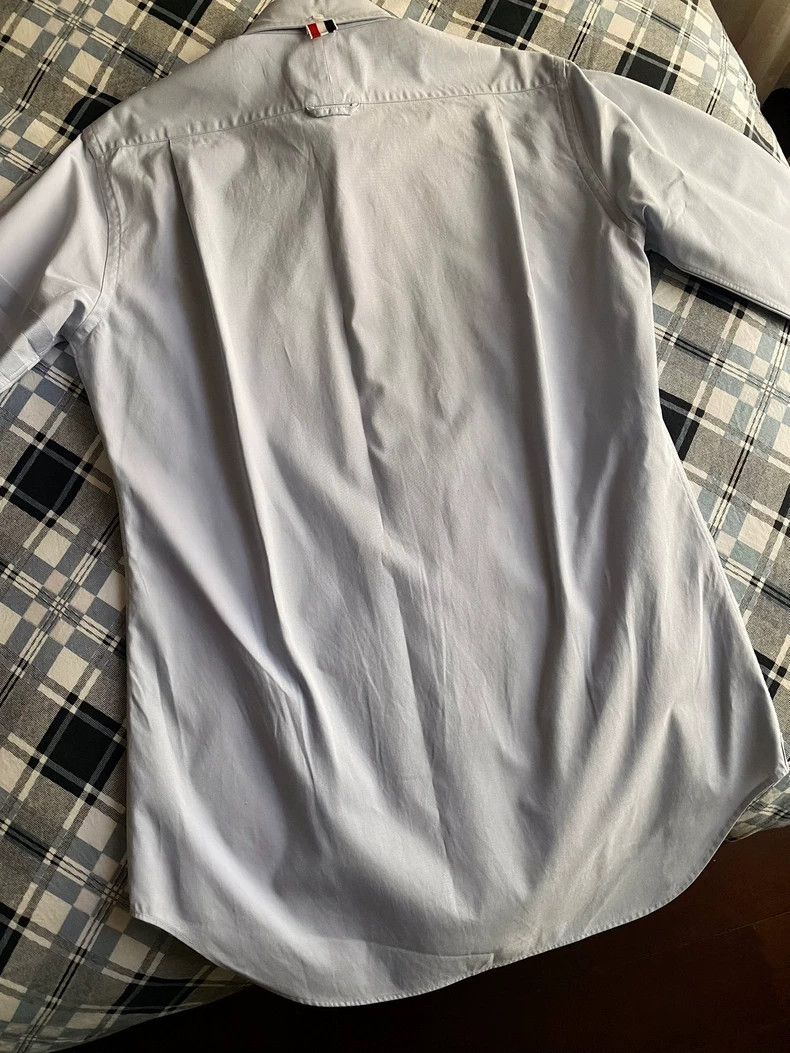 Thom Browne Thom browne Classic four-bar color weaving Oxford shirt 250 Size US M / EU 48-50 / 2 - 7 Thumbnail