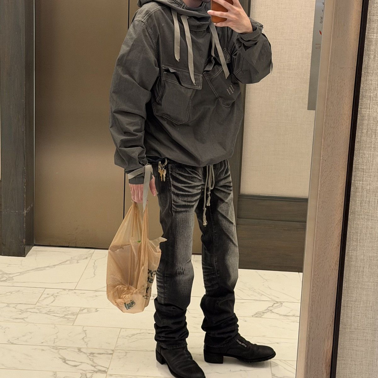 Maison Margiela Maison Margiela SS25 Denim Bondage Anorak Jacket Size US L / EU 52-54 / 3 - 14 Thumbnail