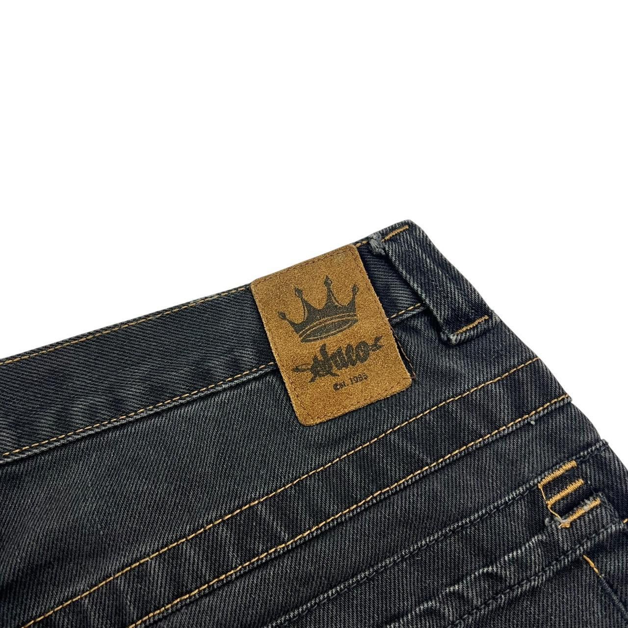 JNCO Vintage Jnco Embroidered 8 Ball Denim Shorts Jorts Waist 34 Size US 34 / EU 50 - 4 Thumbnail