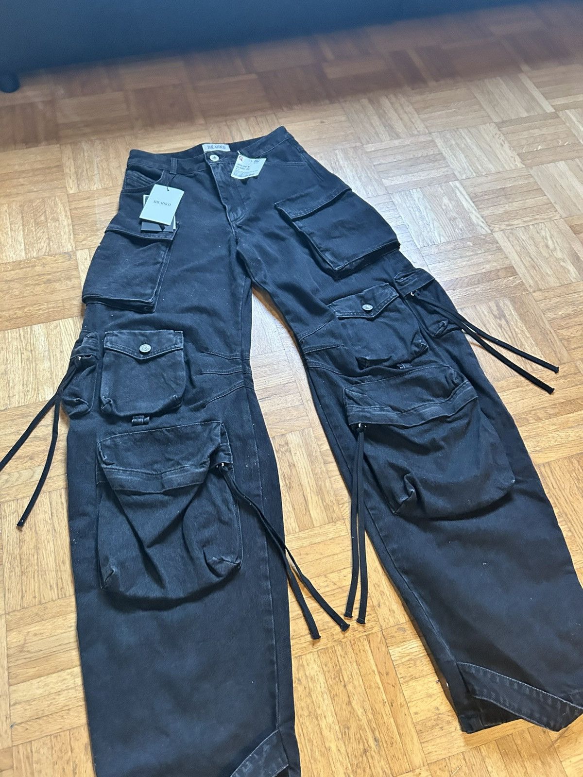 The Attico The attico cargo fern black long pants Size 26" / US 2 / IT 38 - 4 Thumbnail