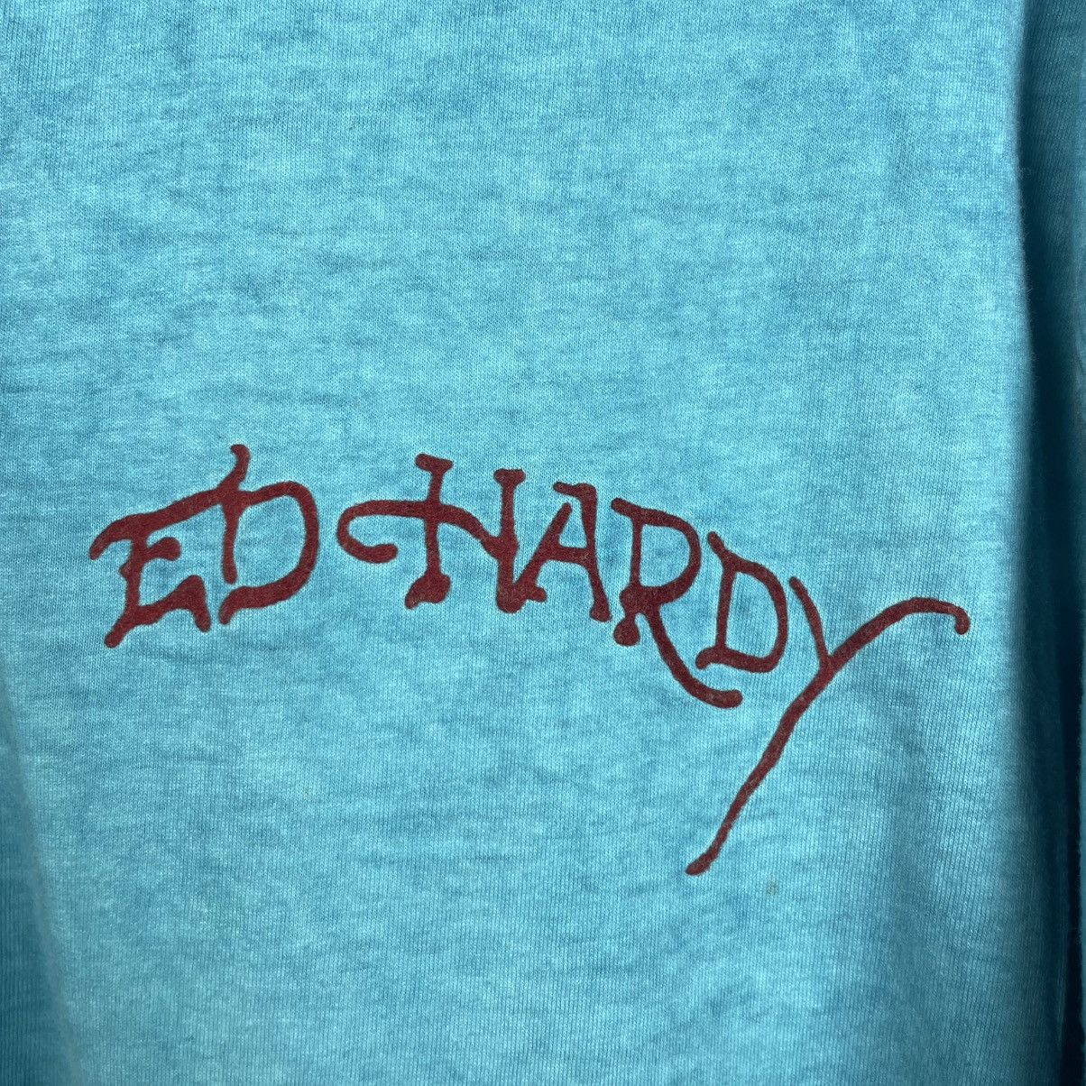 Christian Audigier × Ed Hardy Ed Hardy Big Logo Mens Polo Shirt Size L-XL Size US XL / EU 56 / 4 - 9 Thumbnail