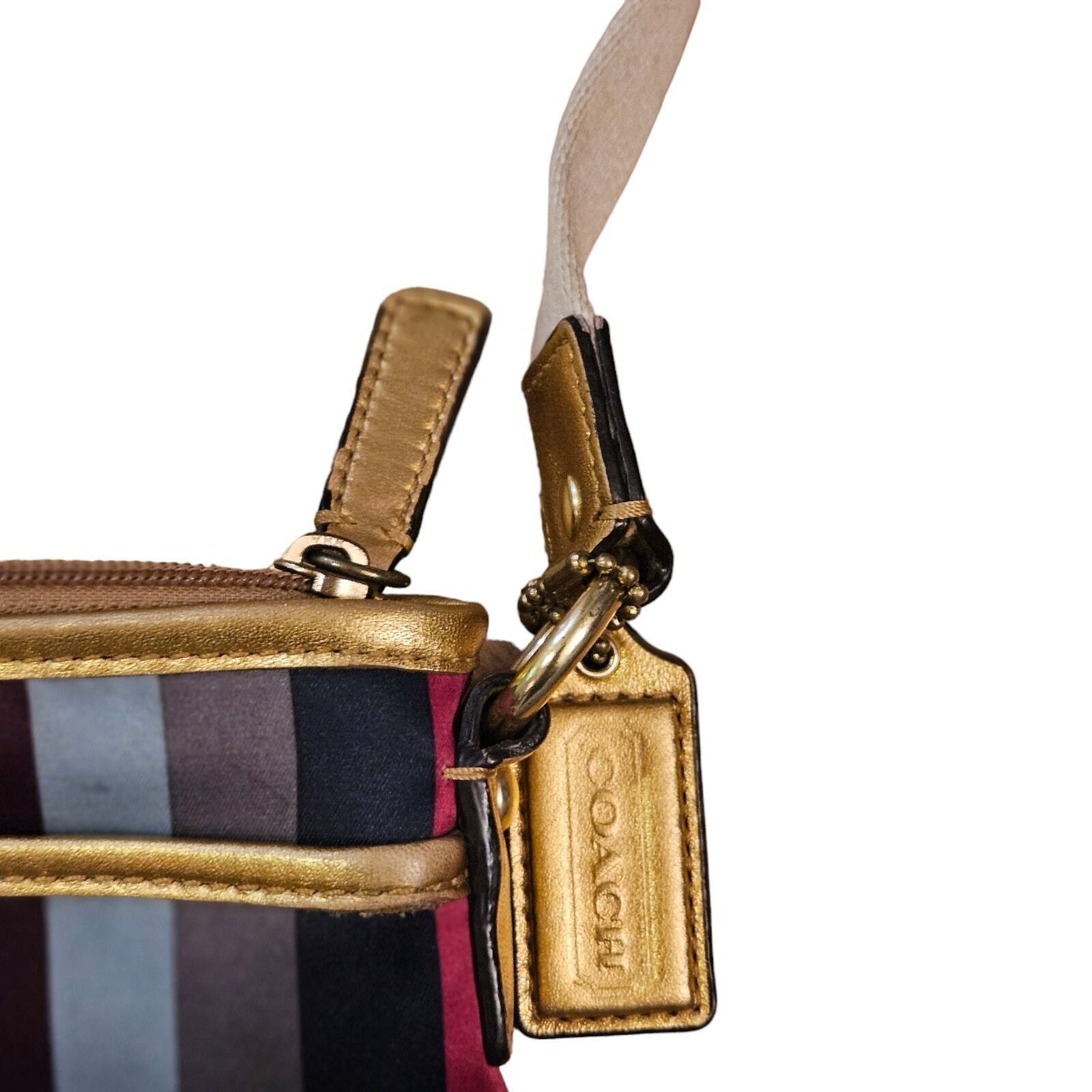 Coach Coach Legacy Stripe Crossbody Swing Bag Swingpack Purse Size ONE SIZE - 8 Thumbnail