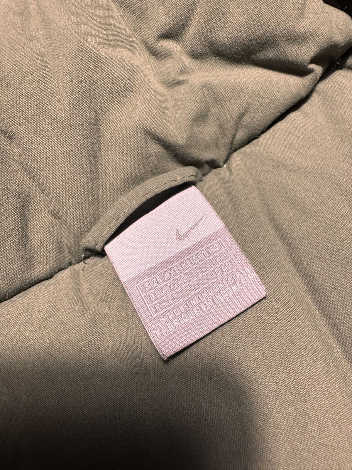 Nike × Nike ACG NIKE PUFFER DOWN CENTER LOGO OVERSIZE VEST Size US XXL / EU 58 / 5 - 6 Thumbnail