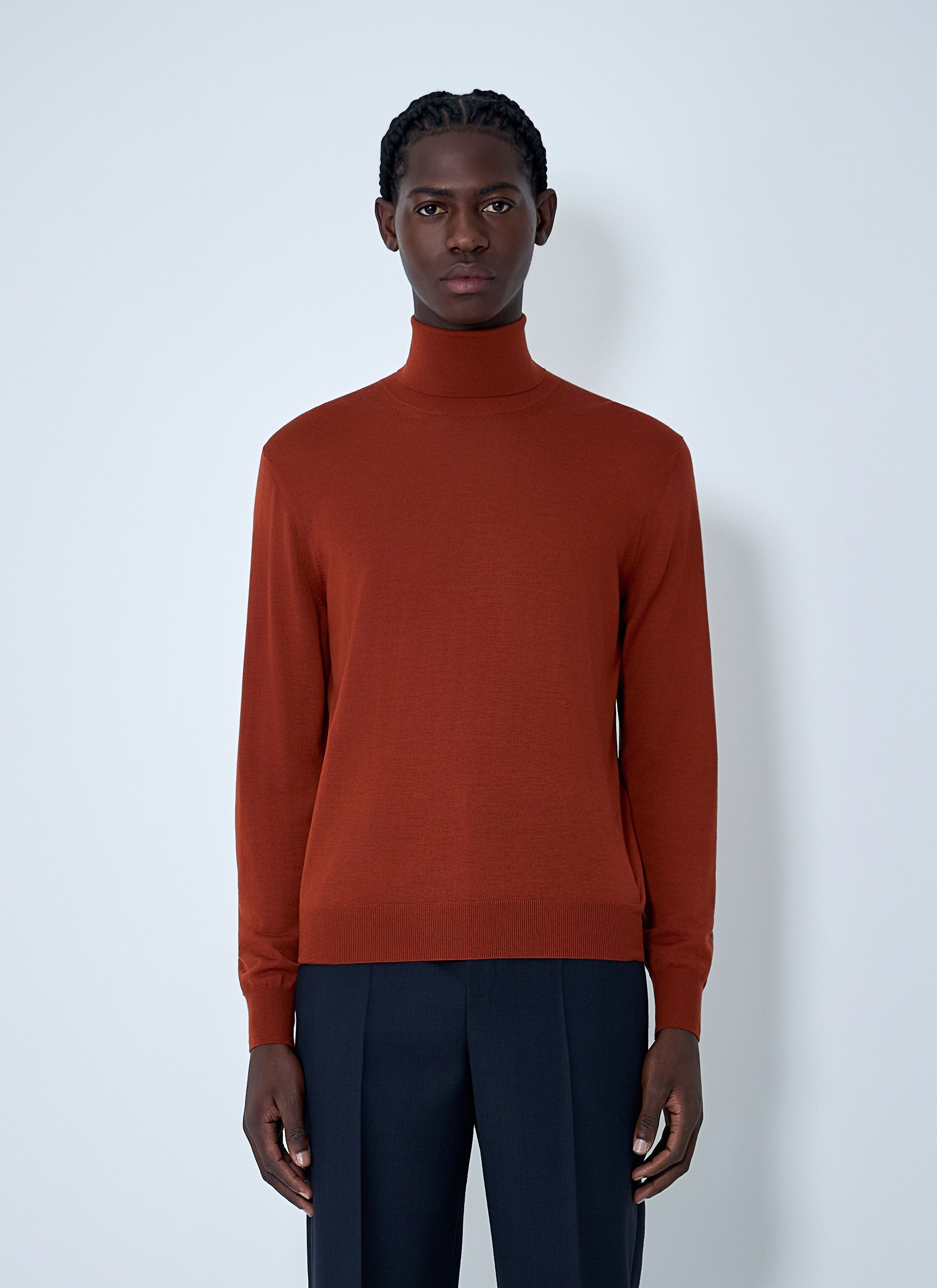Saint Laurent Paris Wool Turtleneck Sweater Size US S / EU 44-46 / 1 - 1 Thumbnail