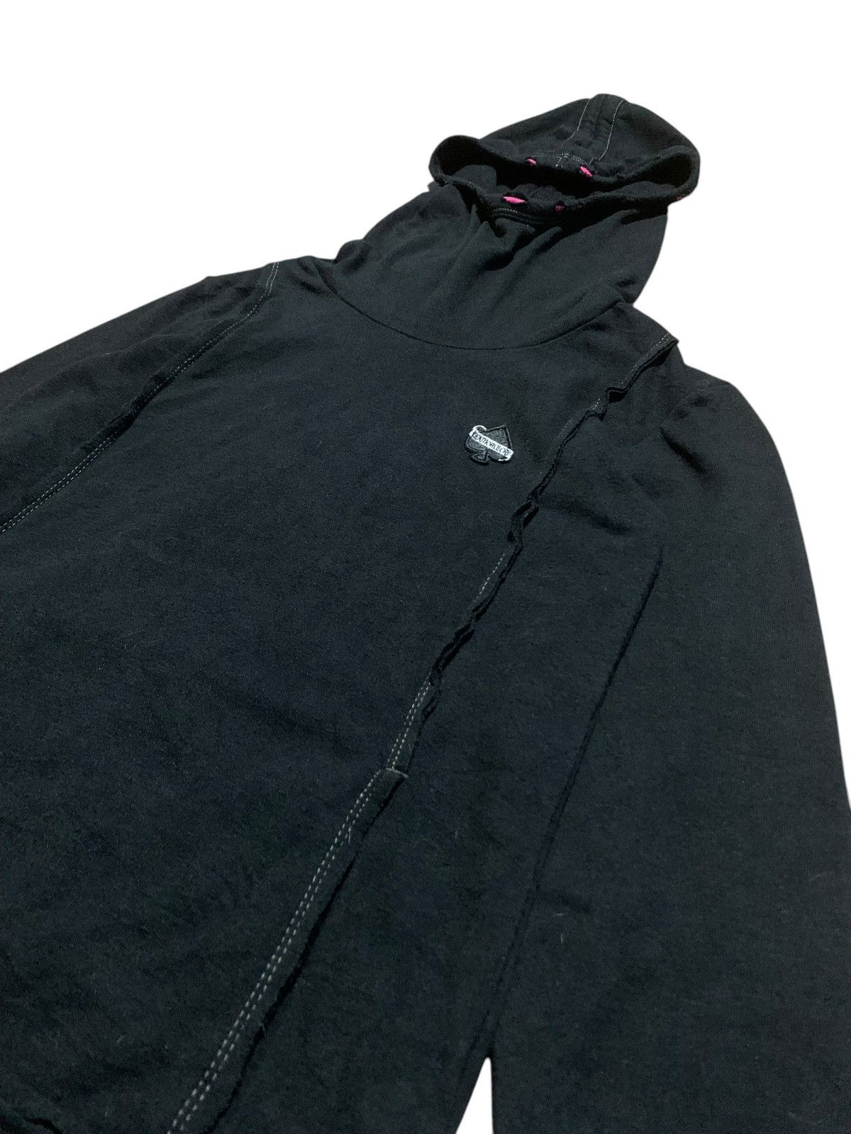 If Six Was Nine PPFM eastern rock balaclava ninja distressed hoodie Size US M / EU 48-50 / 2 - 4 Thumbnail