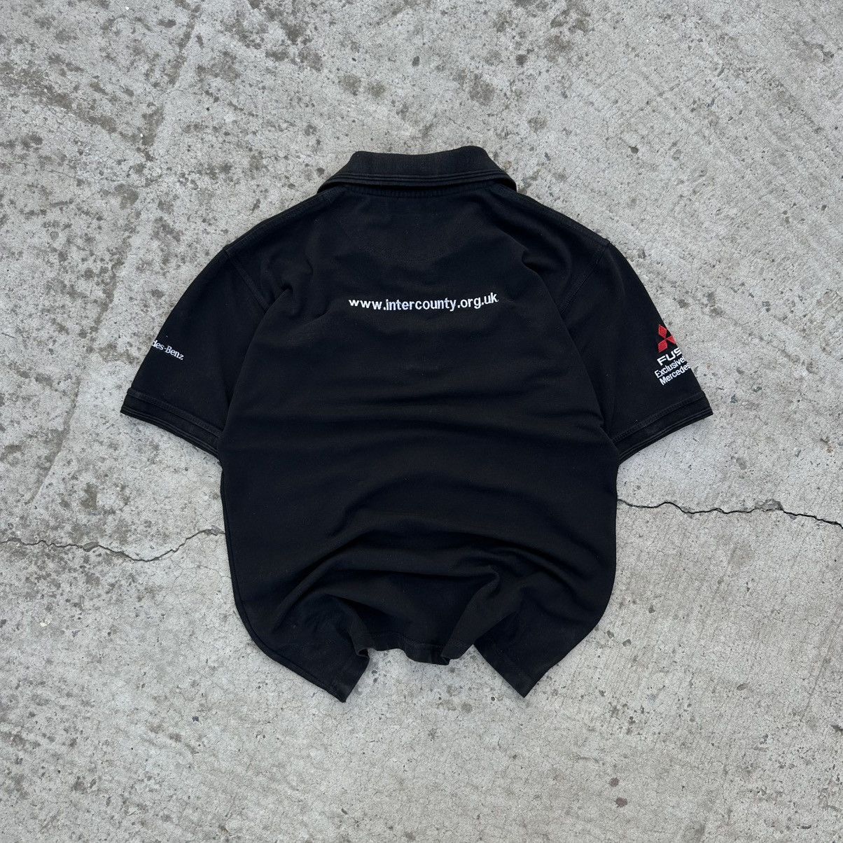 Mercedes-Benz Vintage Japanese Style Mercedes Polo Fuso Tee Racing Y2K Size US M / EU 48-50 / 2 - 2 Thumbnail