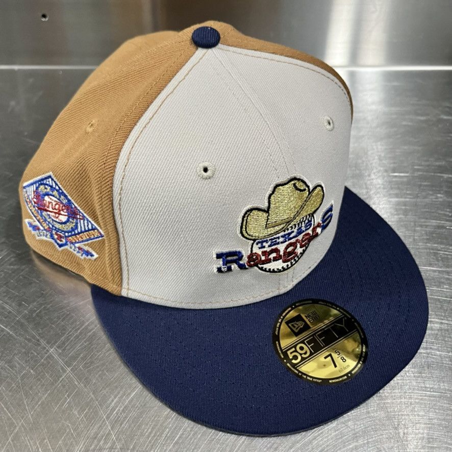 New Era Texas Rangers Alt Logo Arlington Stadium Patch Hat 7 5/8 Size ONE SIZE - 1 Thumbnail